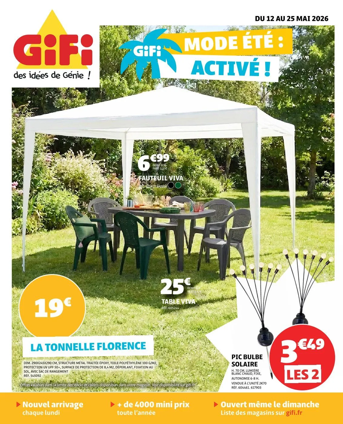 Catalogues GiFi du 12 mai au 25 mai 2026 - Catalogue page 1