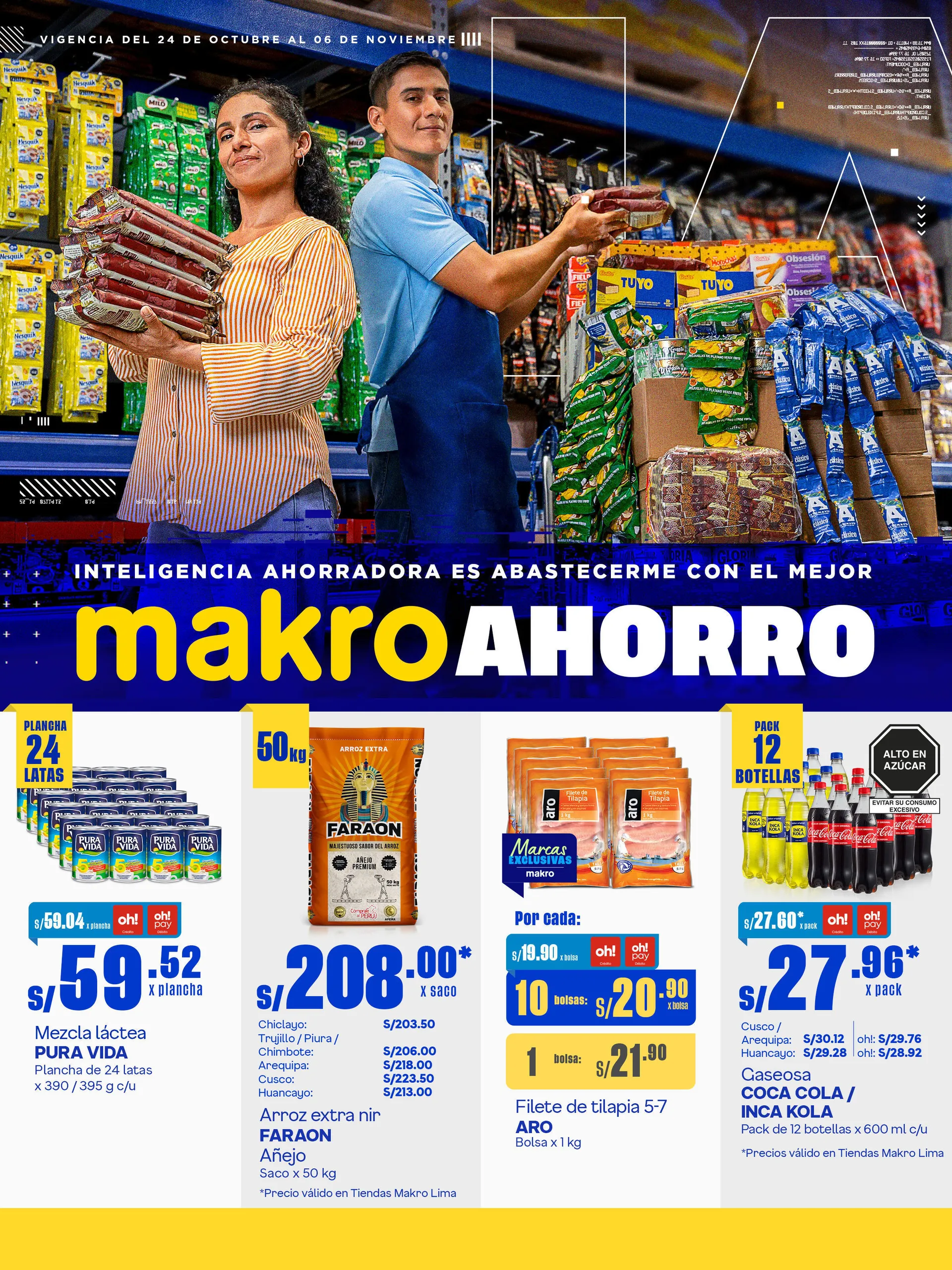 Catalogo de Makro Oferta de Folletos 24 de octubre al 6 de noviembre 2024 - Pag 1