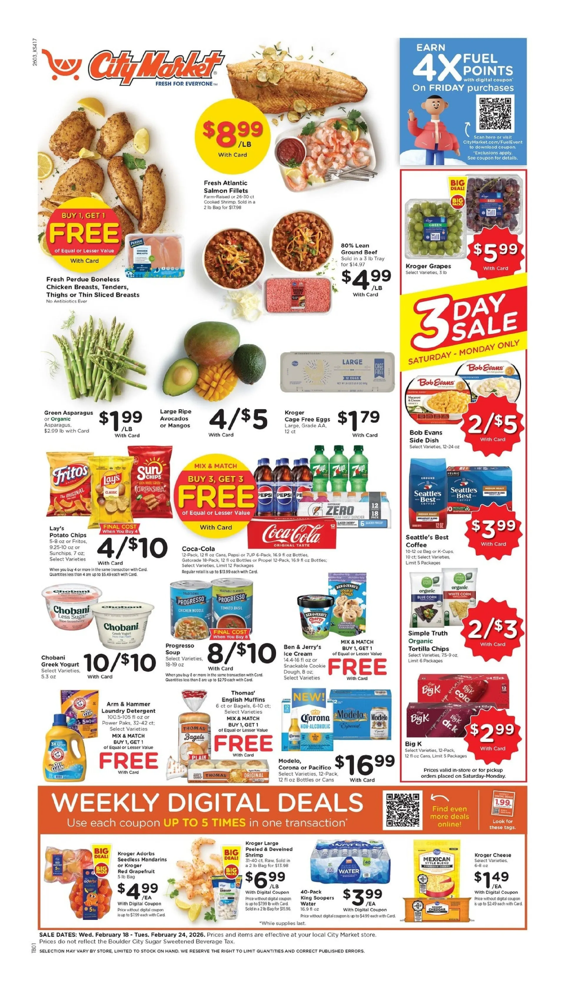 Weekly ad  City Market Sales from February 18 to February 24 2026 - Page 
