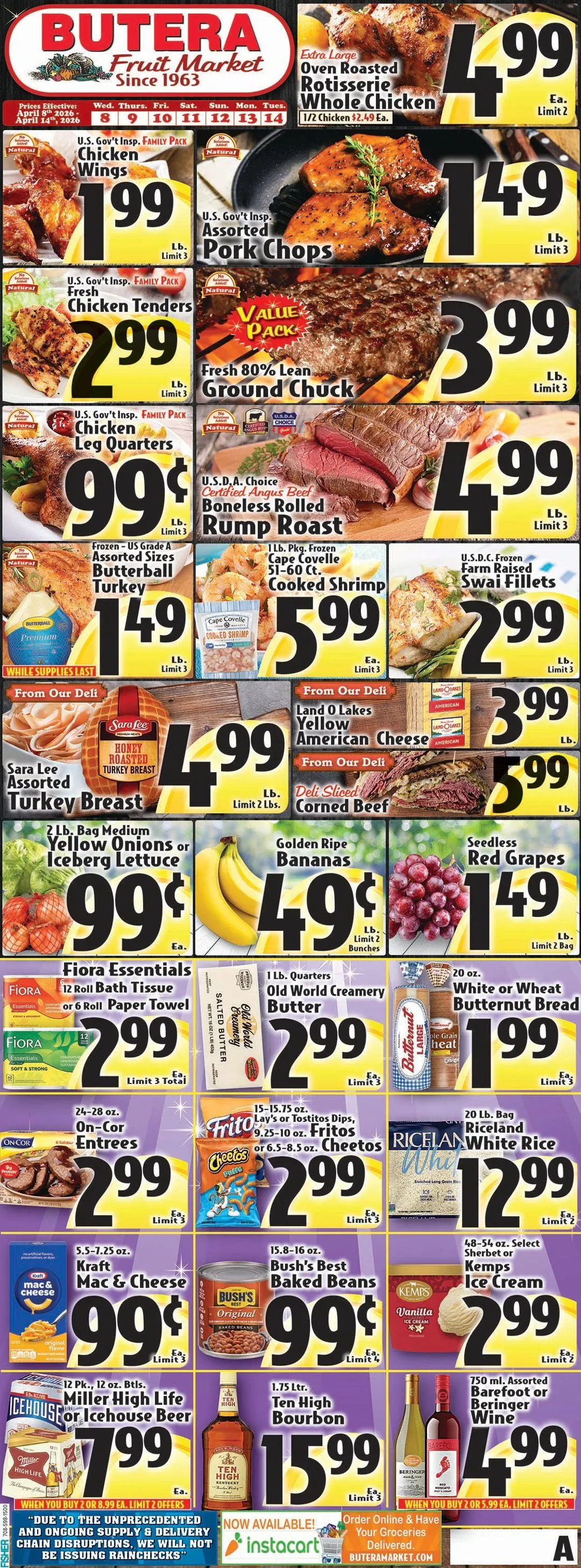 Weekly ad Butera Sales from April 8 to April 14 2026 - Page 1