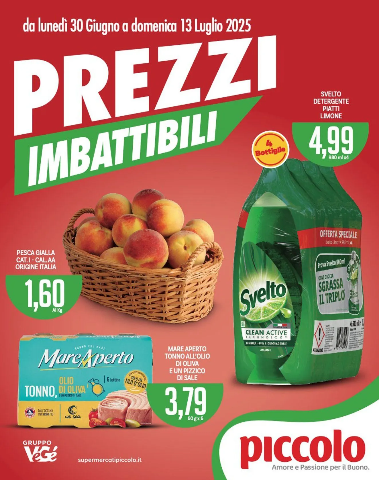 Piccolo  Volantini  da 30 giugno a 13 luglio di 2025 - Pagina del volantino 