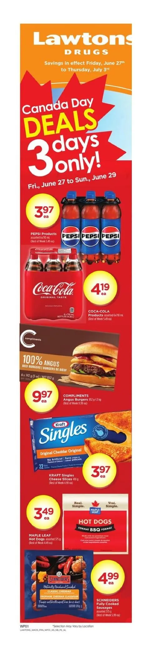 Lawtons Drugs Deals from June 27 to July 3 2025 - flyer page 