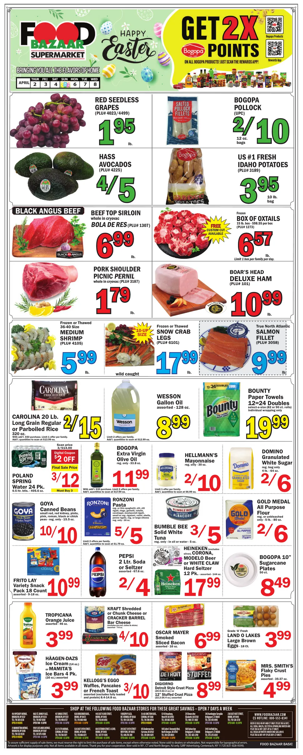 Weekly ad Food Bazaar Sales from April 2 to April 8 2026 - Page 