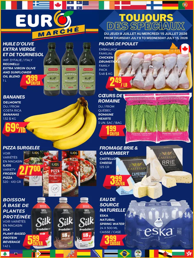 Euromarché Sales from July 14 to July 20 2026 - flyer page 1