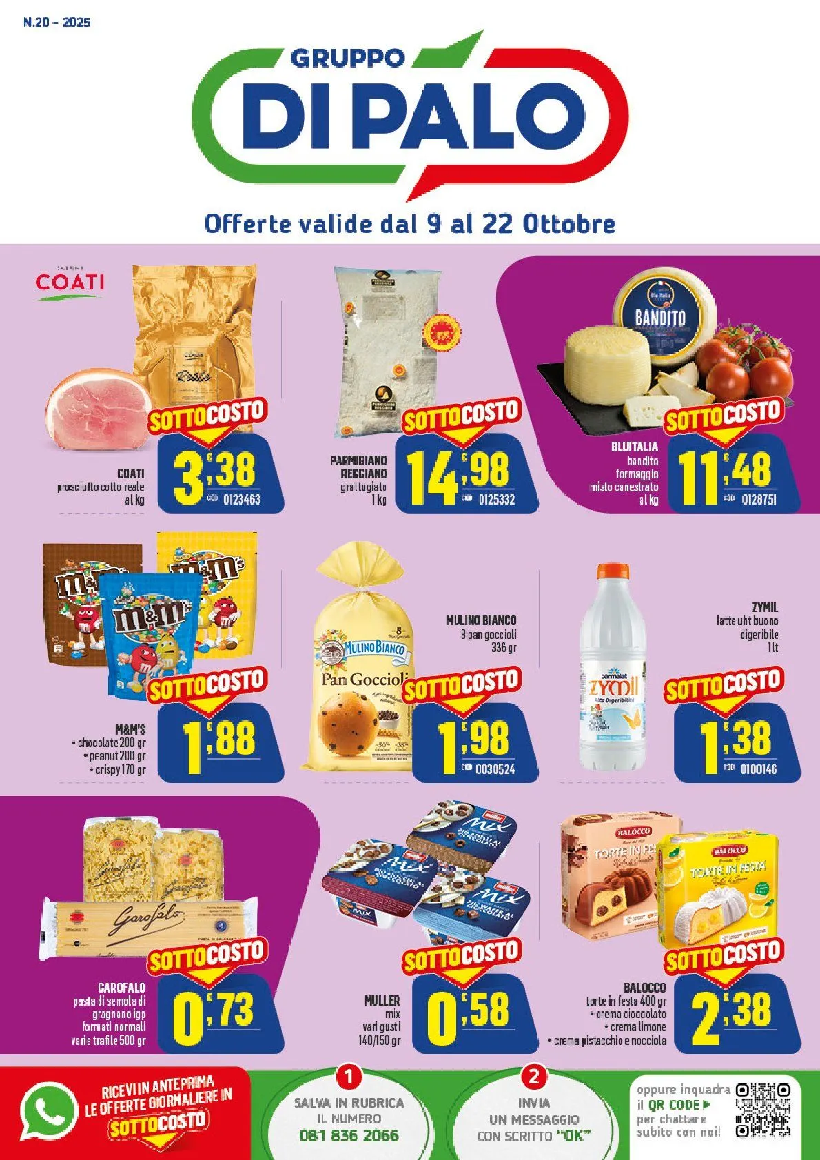  Volantini Gruppo di Palo da 9 ottobre a 22 ottobre di 2025 - Pagina del volantino 1