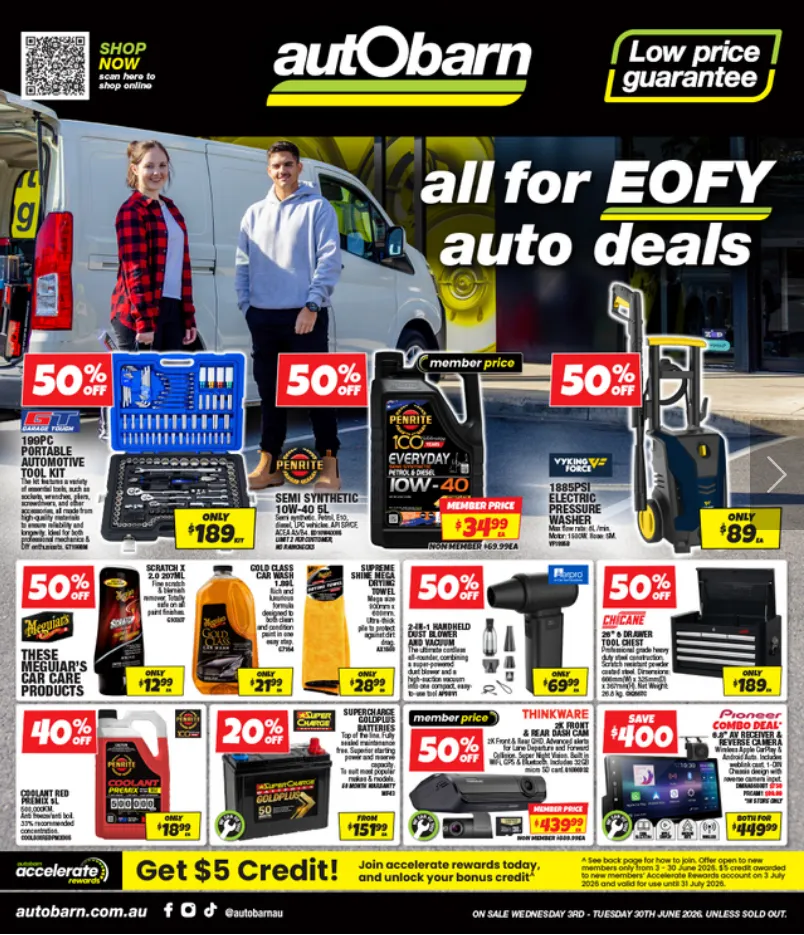 Autobarn Sales - Catalogue valid from 3 June to 30 June 2026 - page 1