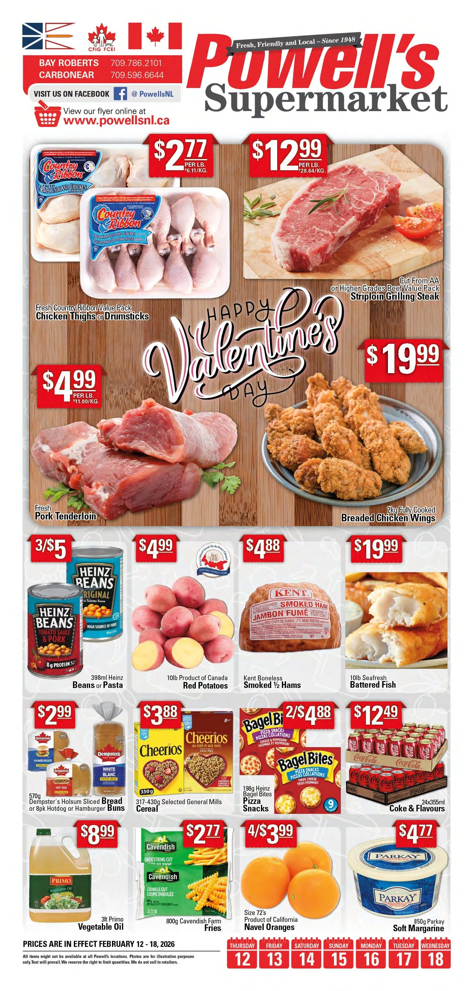 Powell's Supermarket Sales from February 12 to February 18 2026 - flyer page 