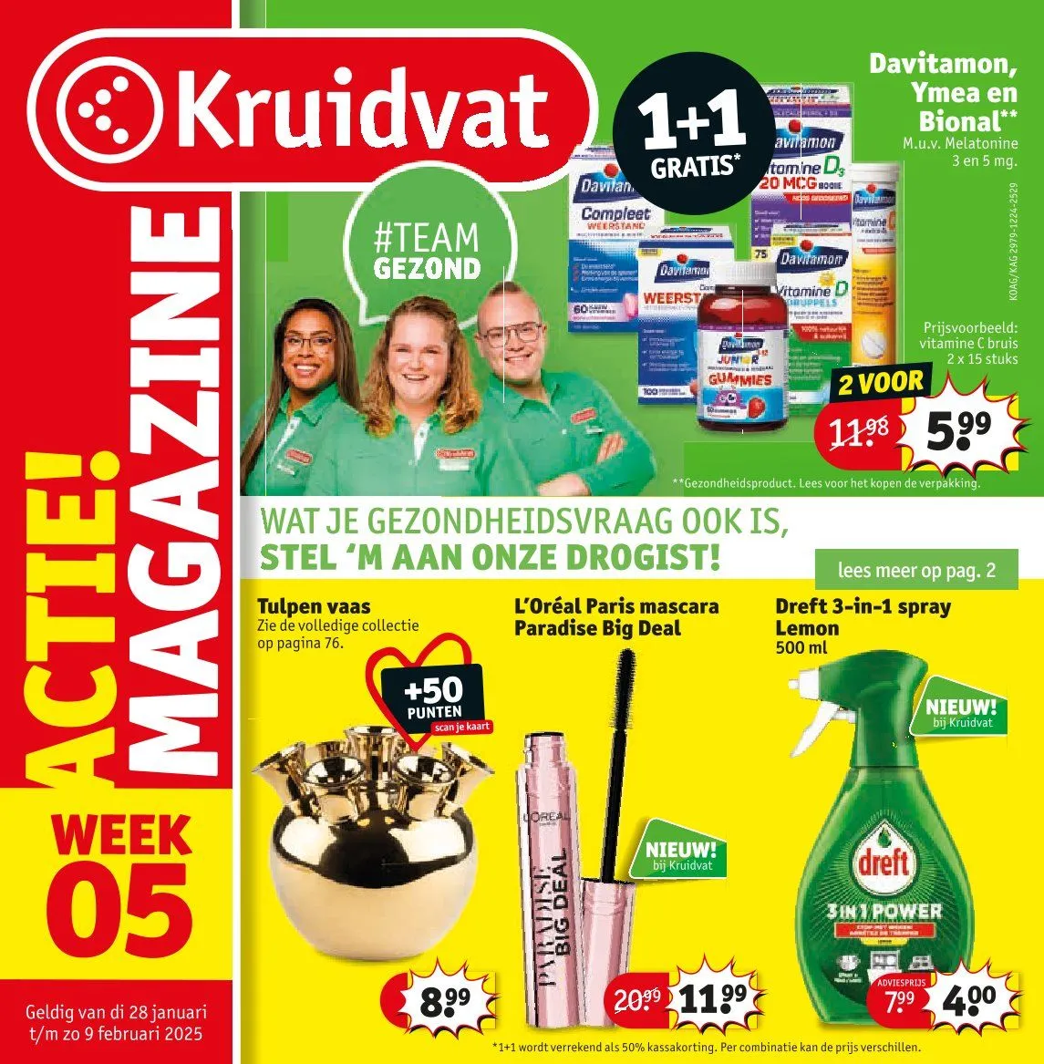 Kruidvat Aanbiedingen van 27 januari tot 9 februari 2025 - Folder pagina 