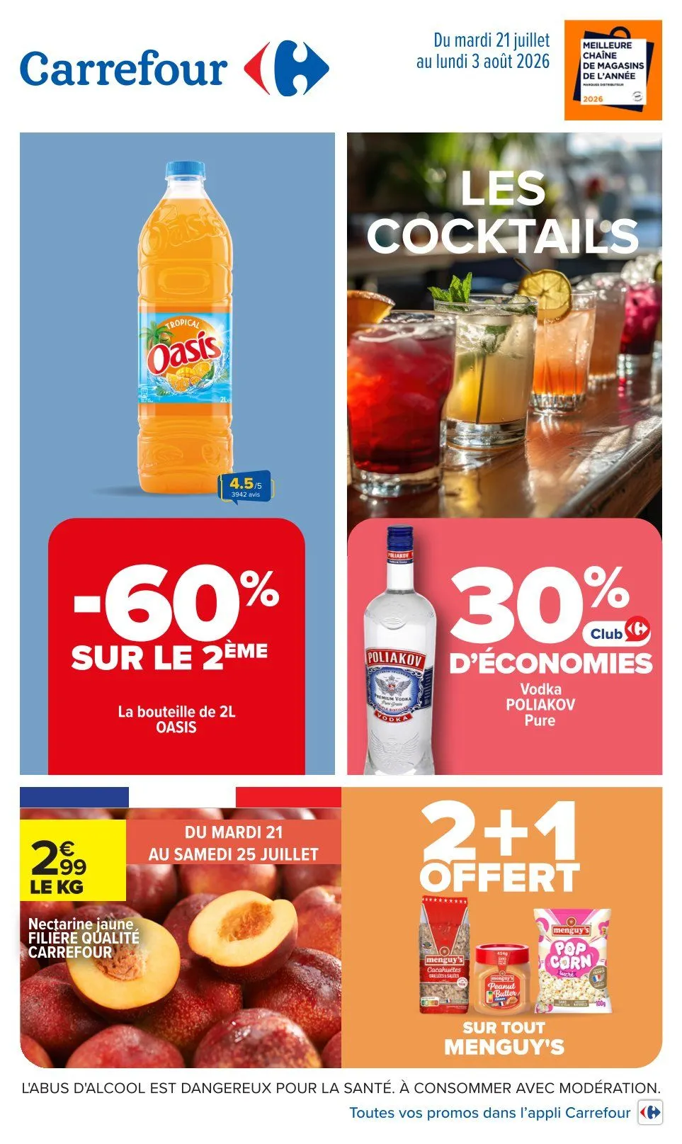  Catalogues Carrefour du 21 juillet au 3 août 2026 - Catalogue page 1
