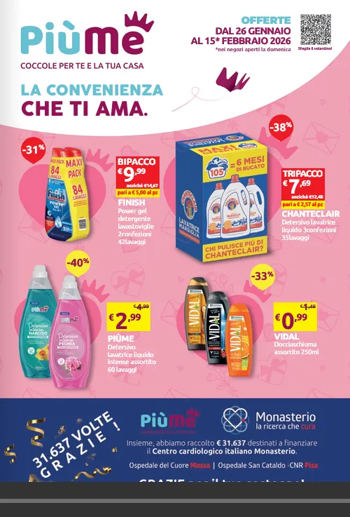 Volantini Più Me da 26 gennaio a 15 febbraio di 2026 - Pagina del volantino 