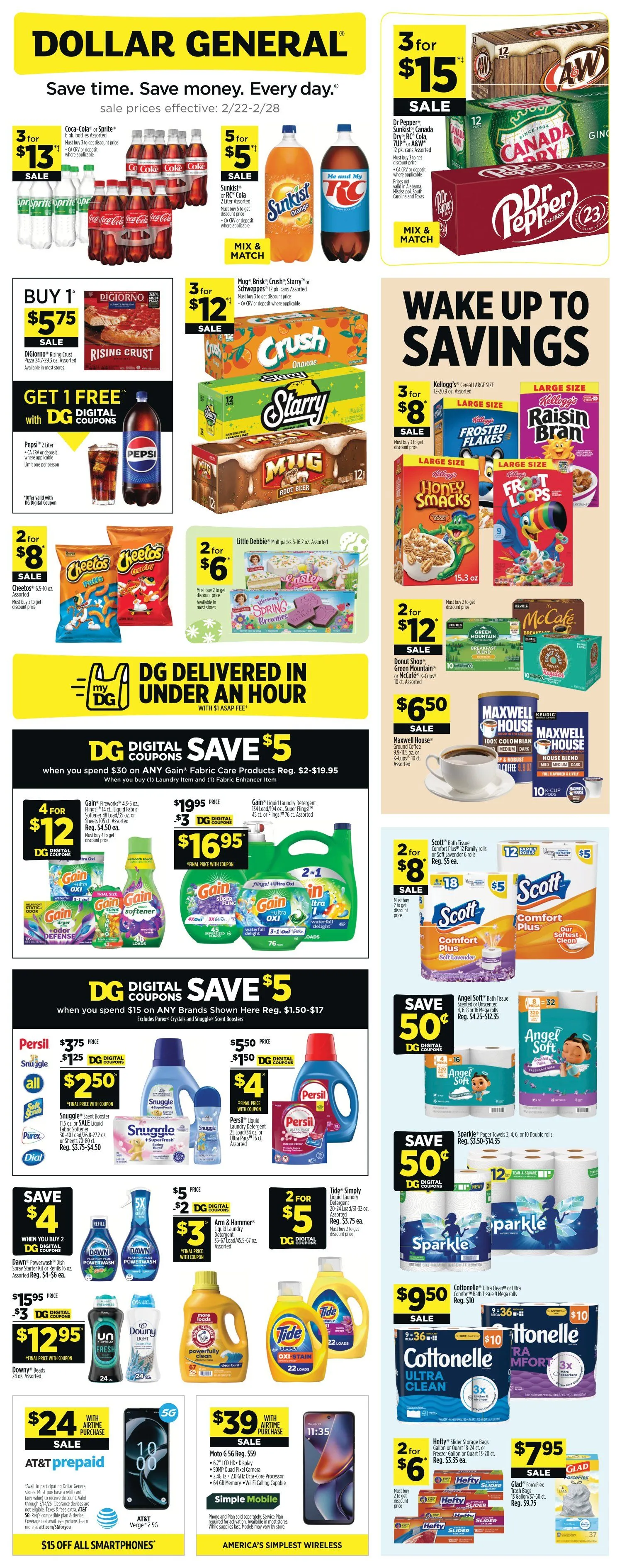 Weekly ad Dollar General from February 23 to February 28 2026 - Page 1