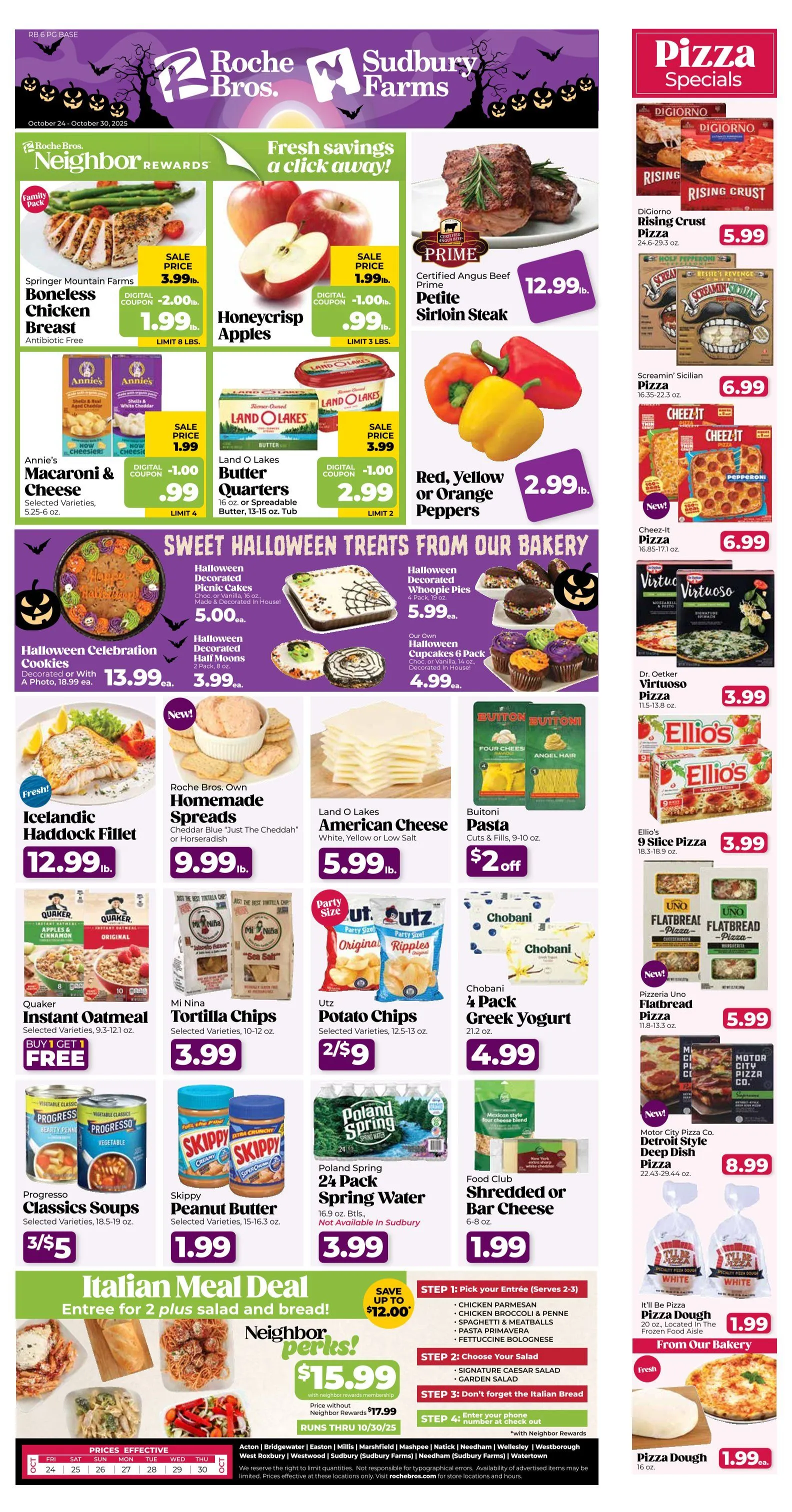 Weekly ad Roche Bros. Sales from October 24 to October 30 2025 - Page 