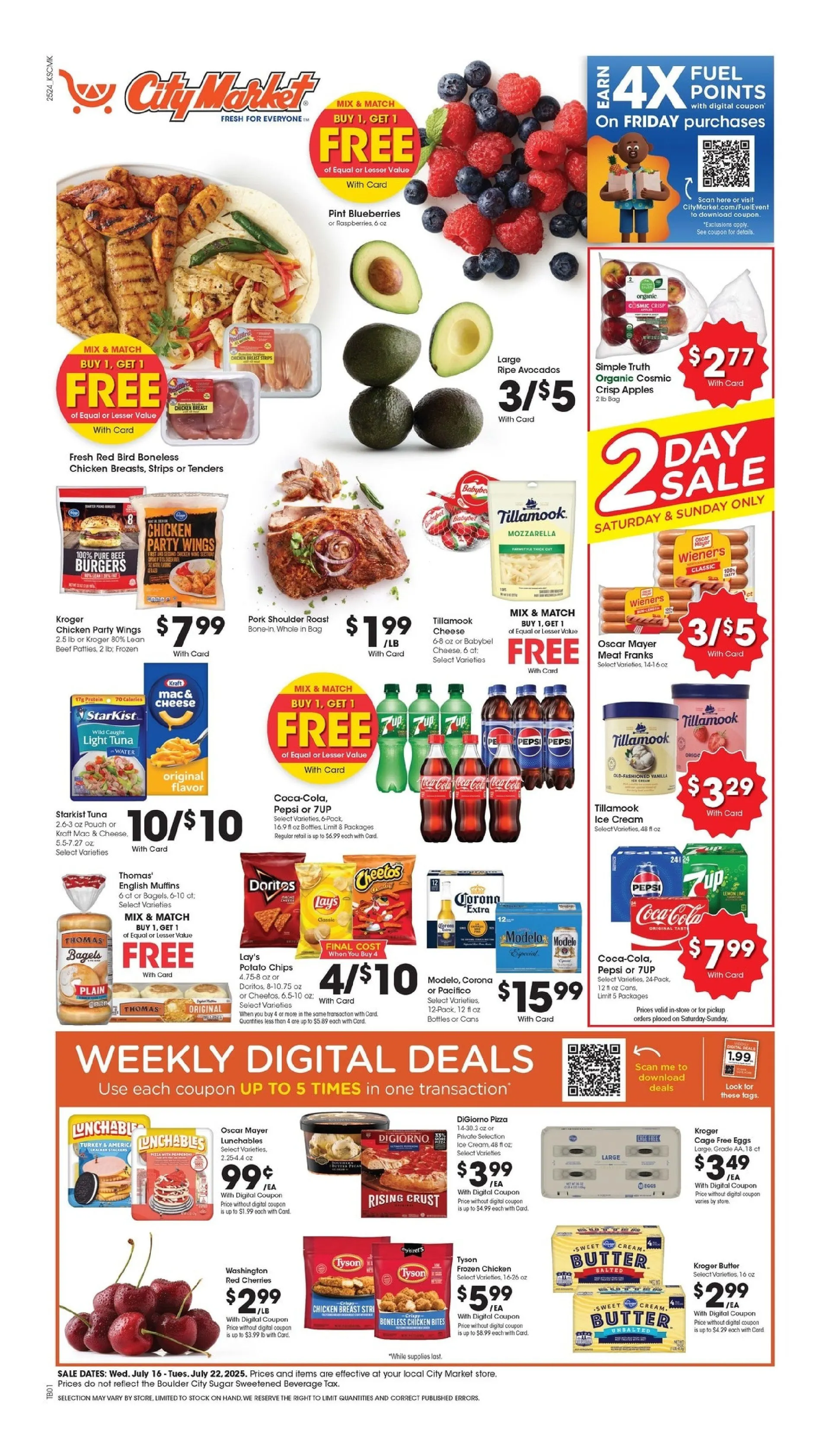 Weekly ad City Market Sales from July 16 to July 22 2025 - Page 