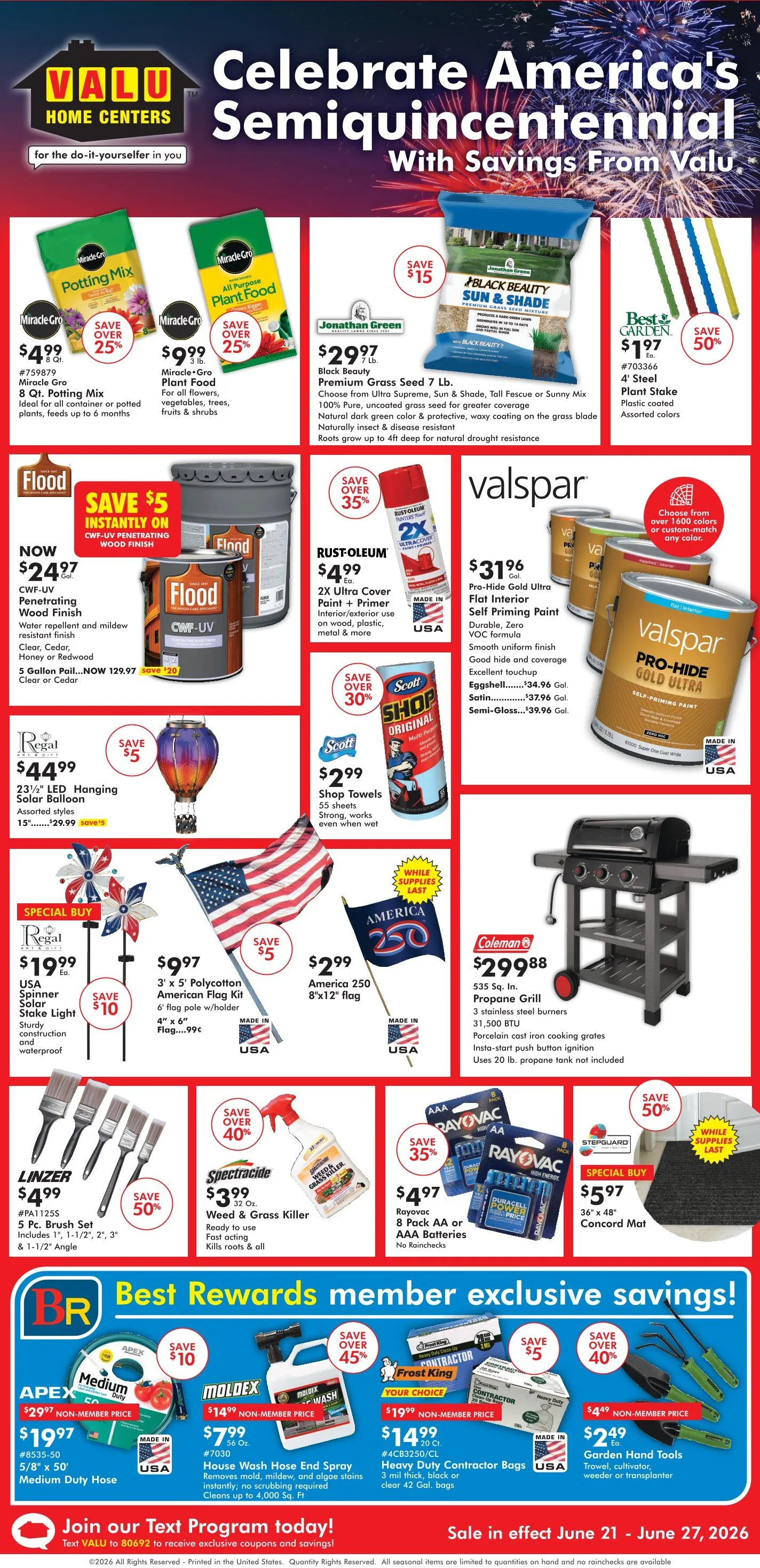Weekly ad Valu Home Centers Sales from June 21 to June 27 2026 - Page 