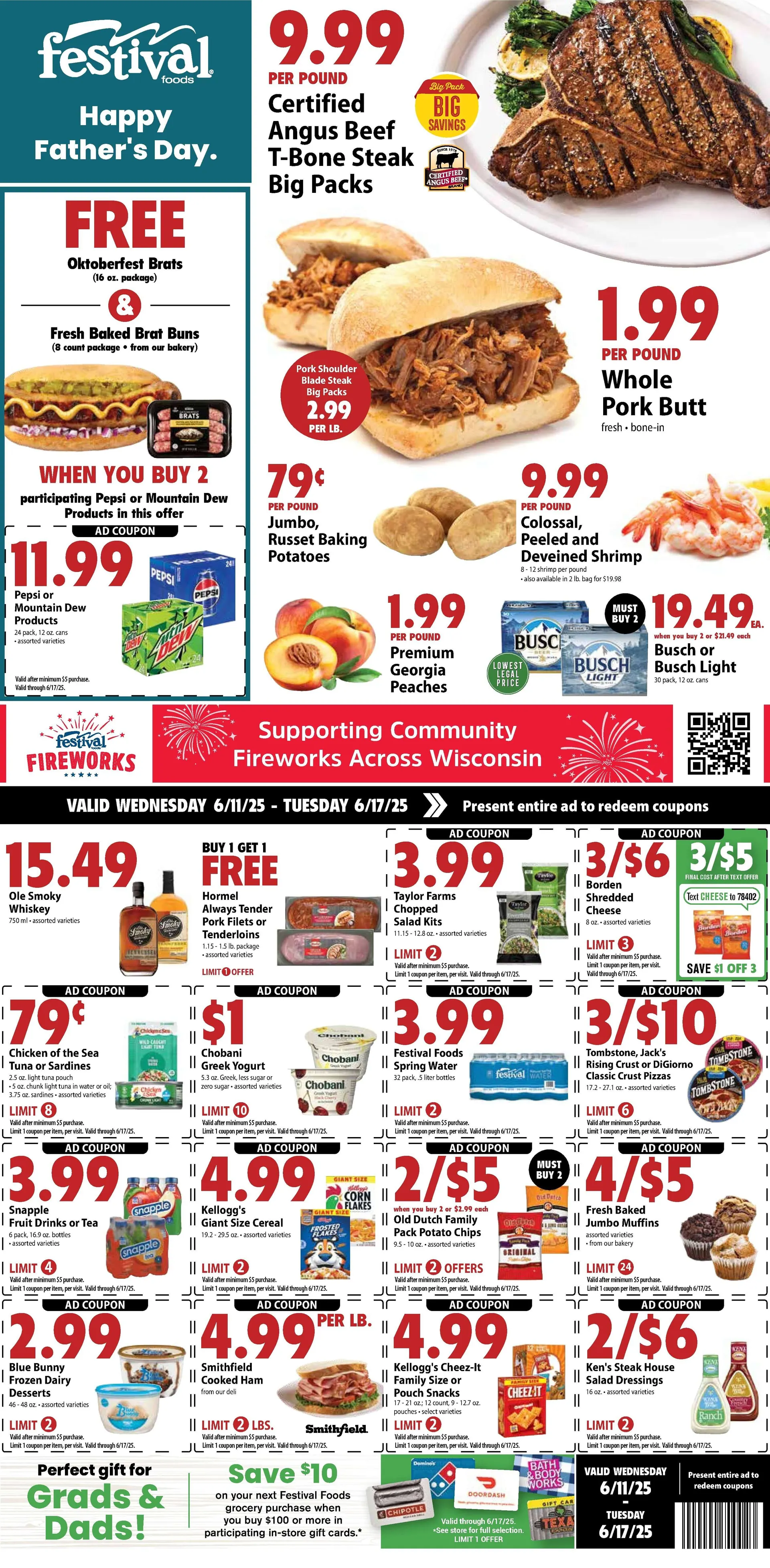 Weekly ad Festival Foods Deals from June 11 to June 18 2025 - Page 