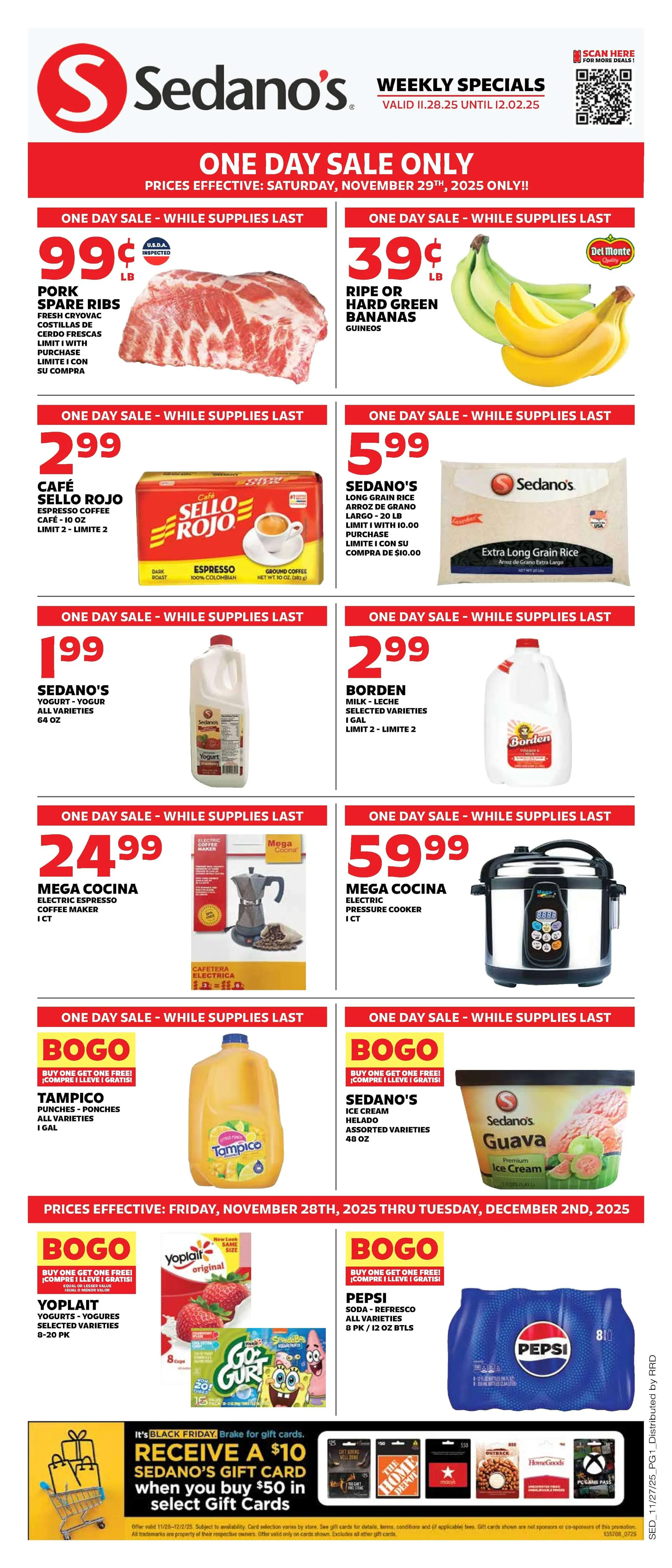 Weekly ad Sedano's Sales from November 28 to December 2 2025 - Page