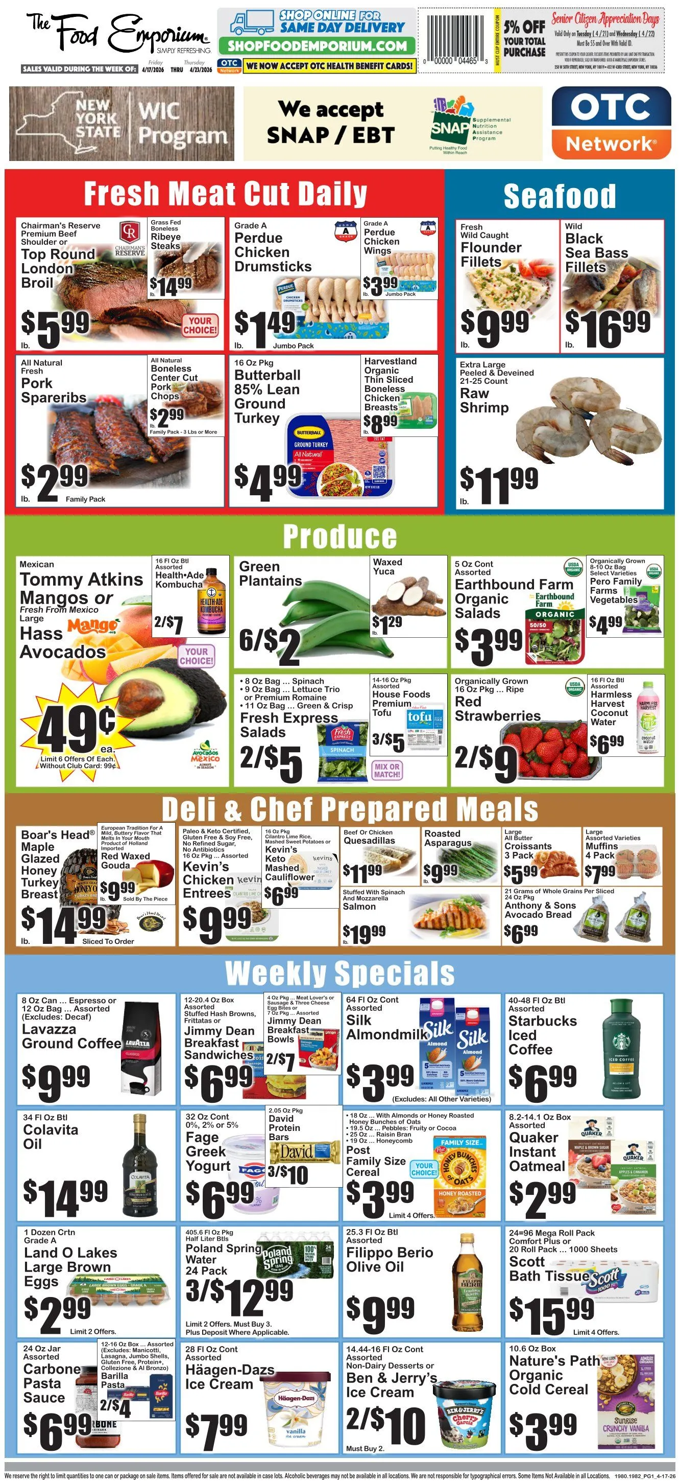 Weekly ad The Food Emporium Sales from April 17 to April 25 2026 - Page 