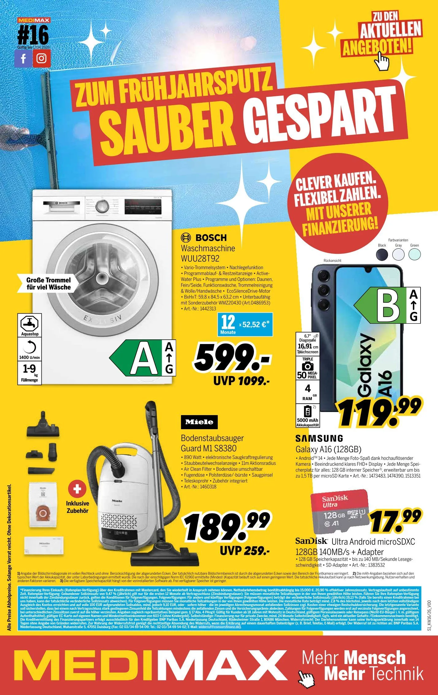 MEDIMAX Angebote von 10. April bis 16. April 2026 - Prospekt seite 1