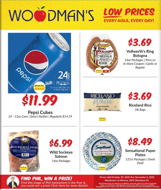 Weekly ad Woodman's Market Sales from October 30 to November 6 2025 - Page 