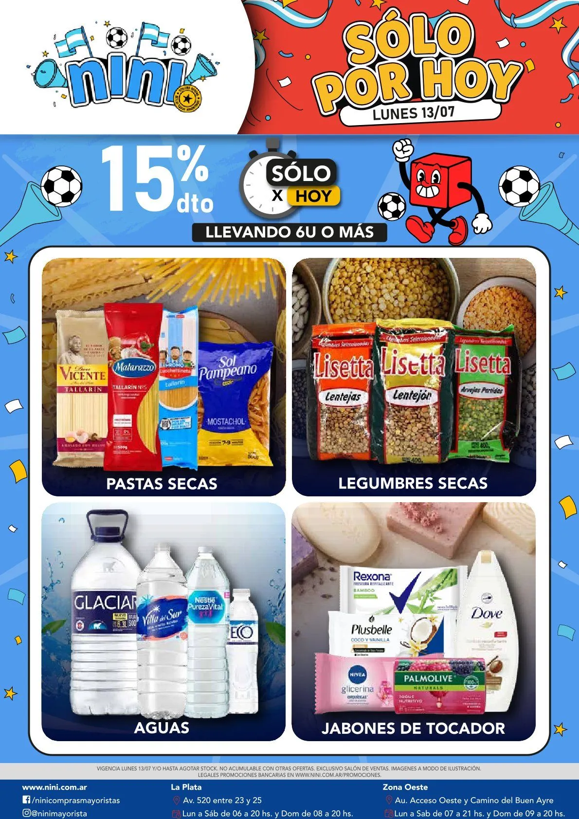 Ofertas de Nini Mayorista Ofertas 13 de julio al 19 de julio 2026 - Página 1 del catálogo
