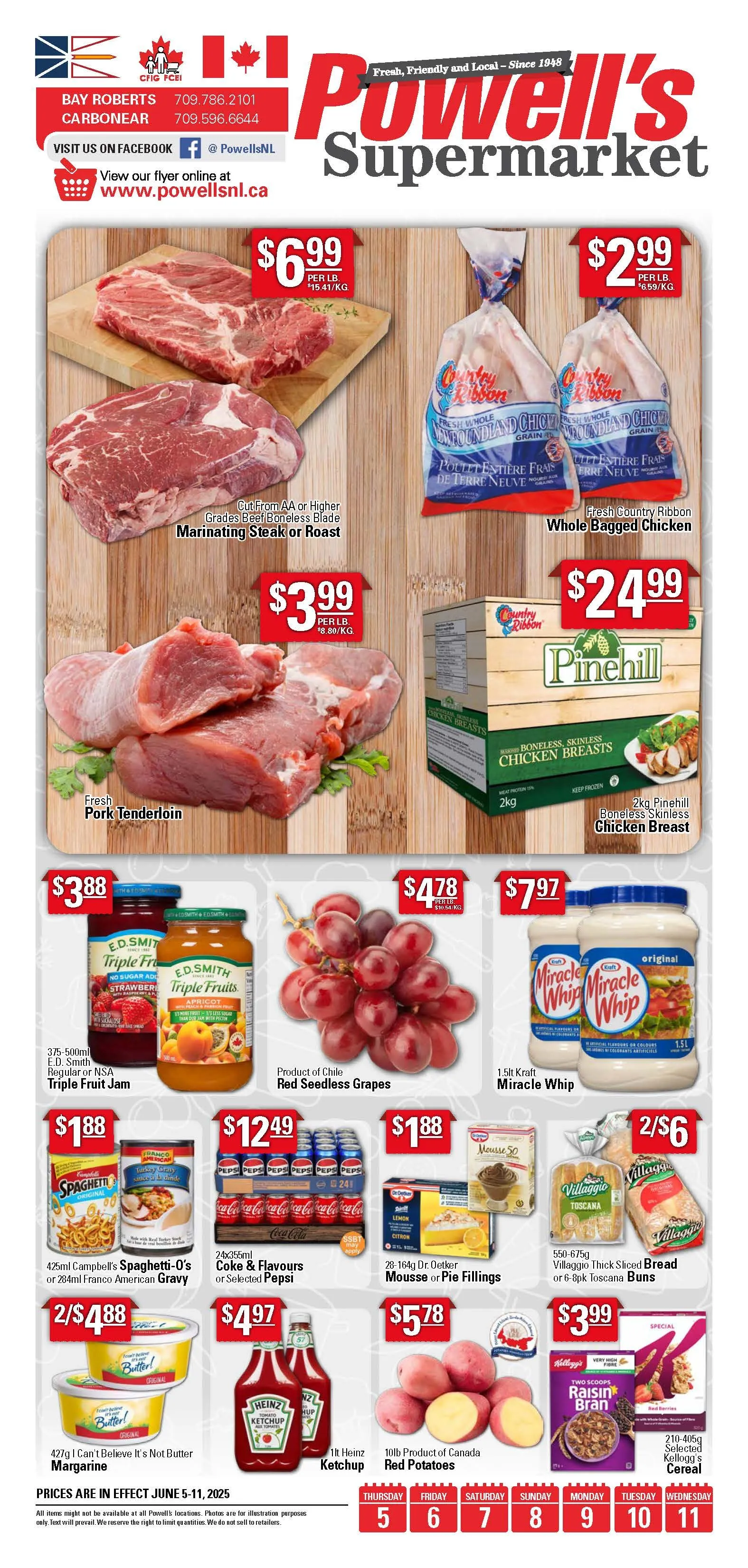 Powell's Supermarket flyers from May 5 to June 11 2025 - flyer page