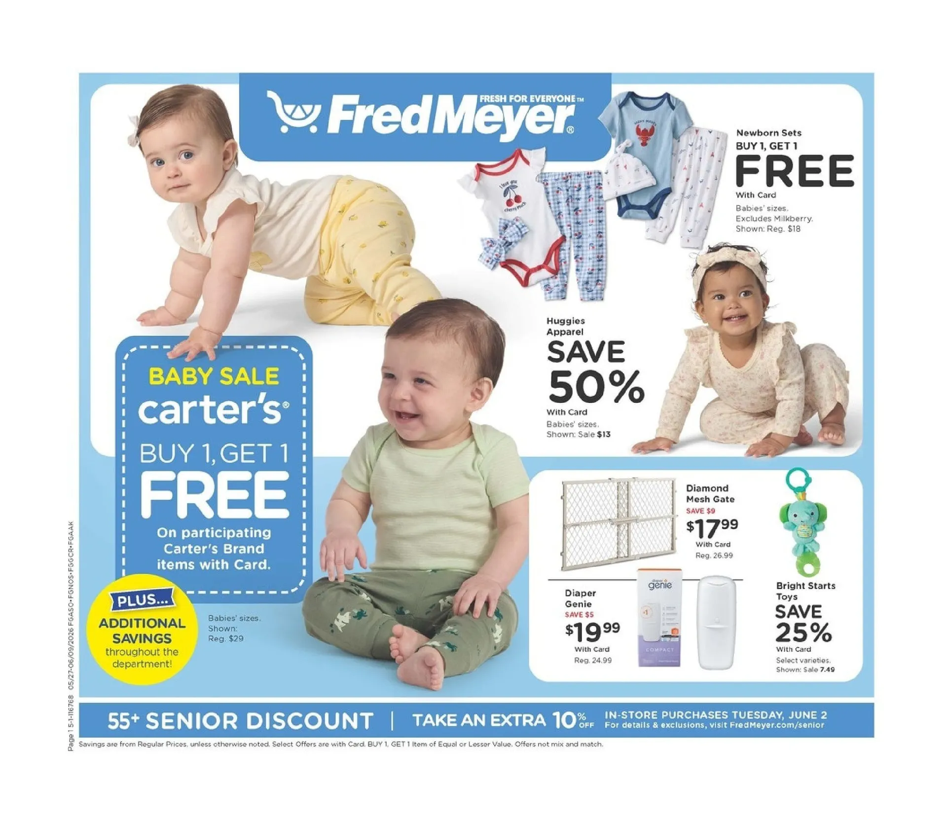 Weekly ad Fred Meyer Sales from May 27 to June 9 2026 - Page 1