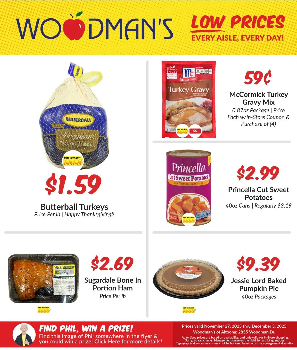 Weekly ad Woodman's Market Sales from November 27 to December 3 2025 - Page 