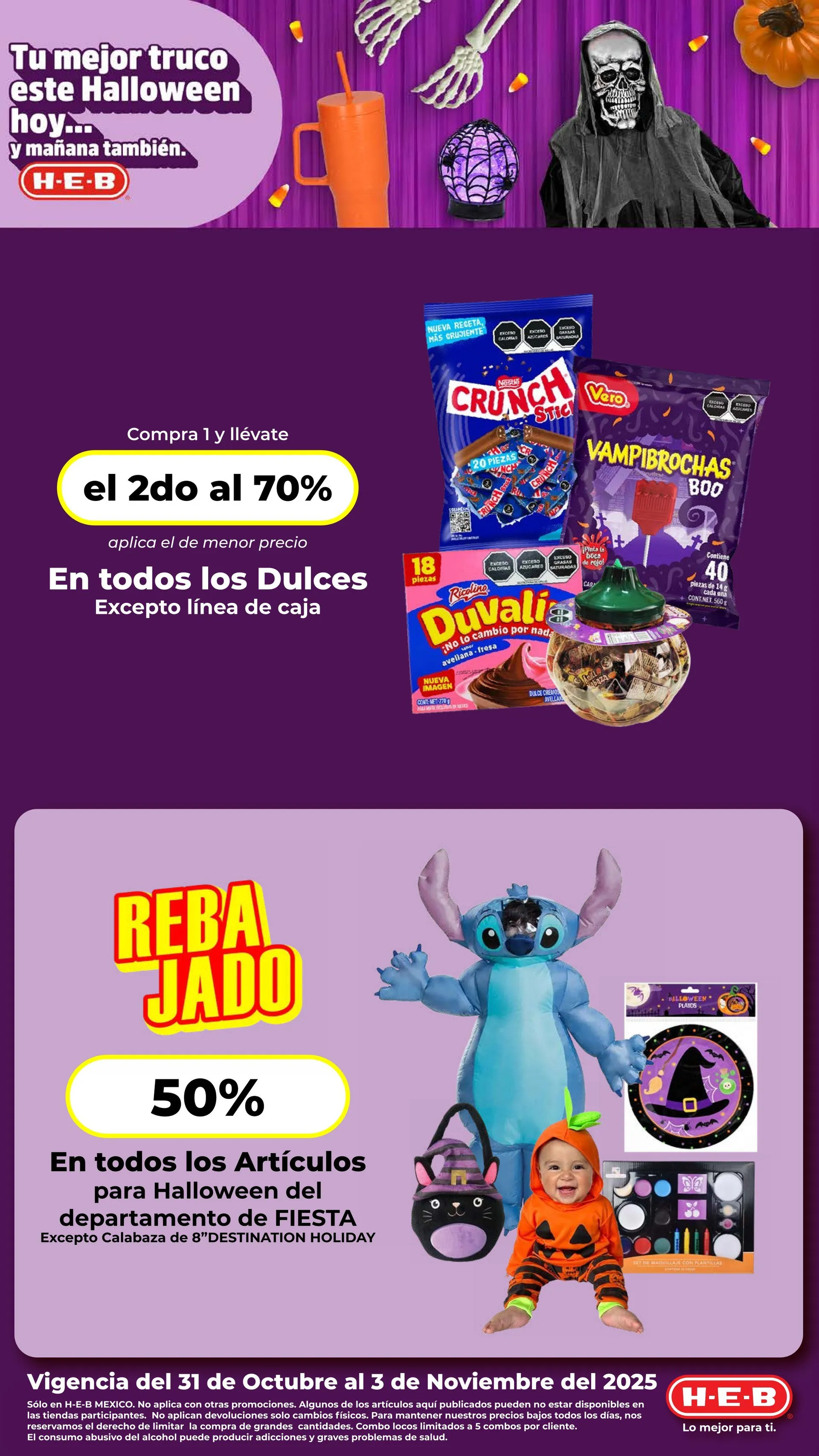 Catálogo de  H-E-B catálogos y ofertas 31 de octubre al 4 de noviembre 2025 - Pagina 