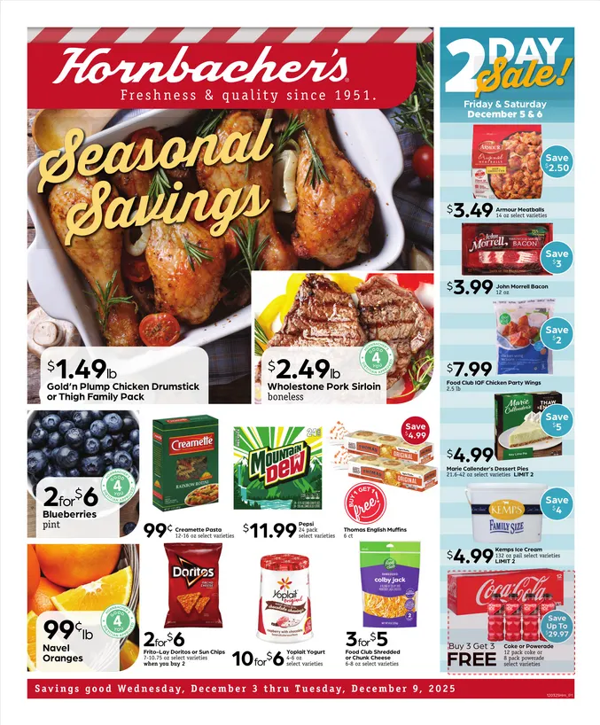 Weekly ad Hornbacher's  Sales from December 3 to December 9 2025 - Page 