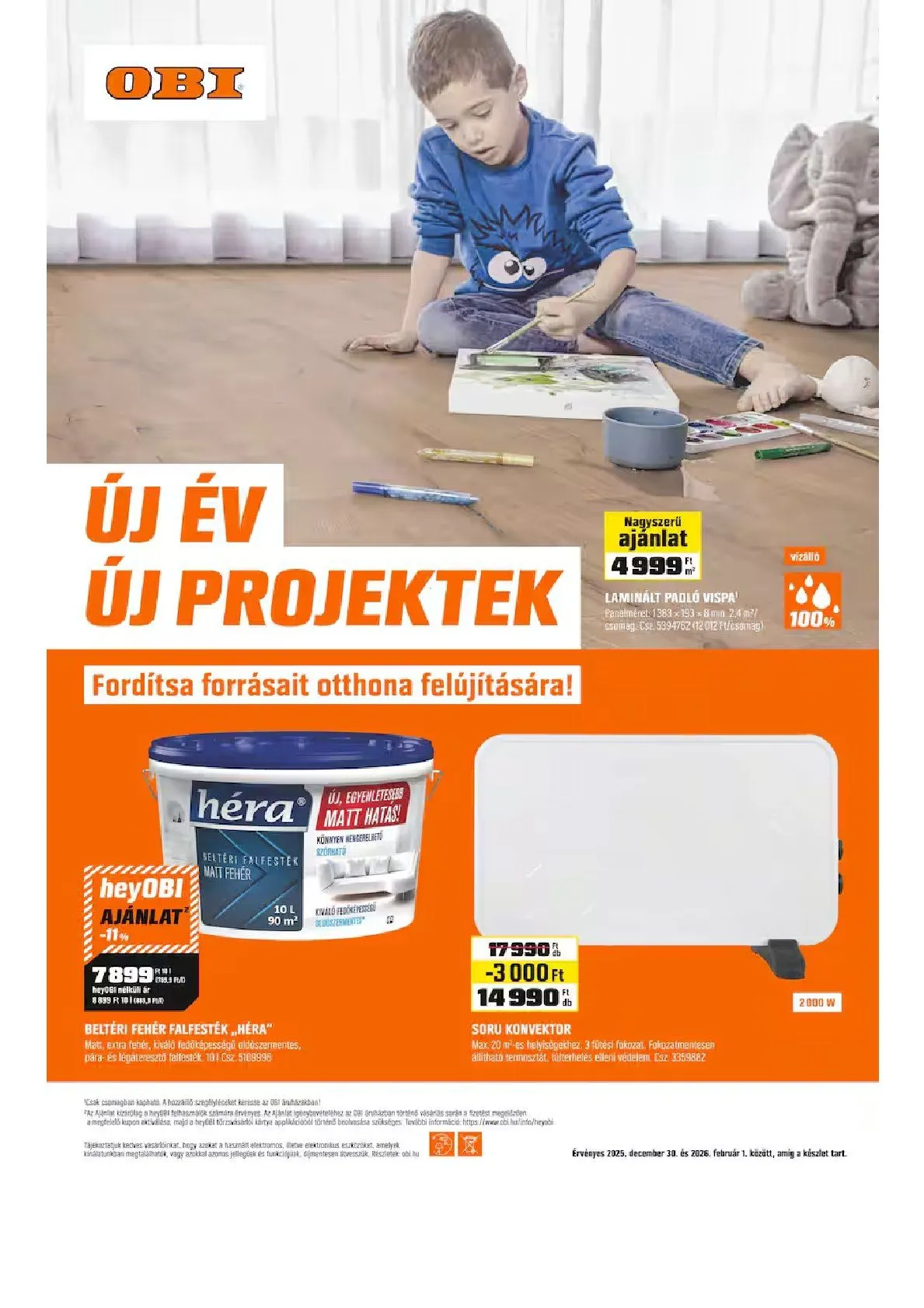 Katalógus OBI december 31.-tól február 1.-ig 2026. - Oldal 1