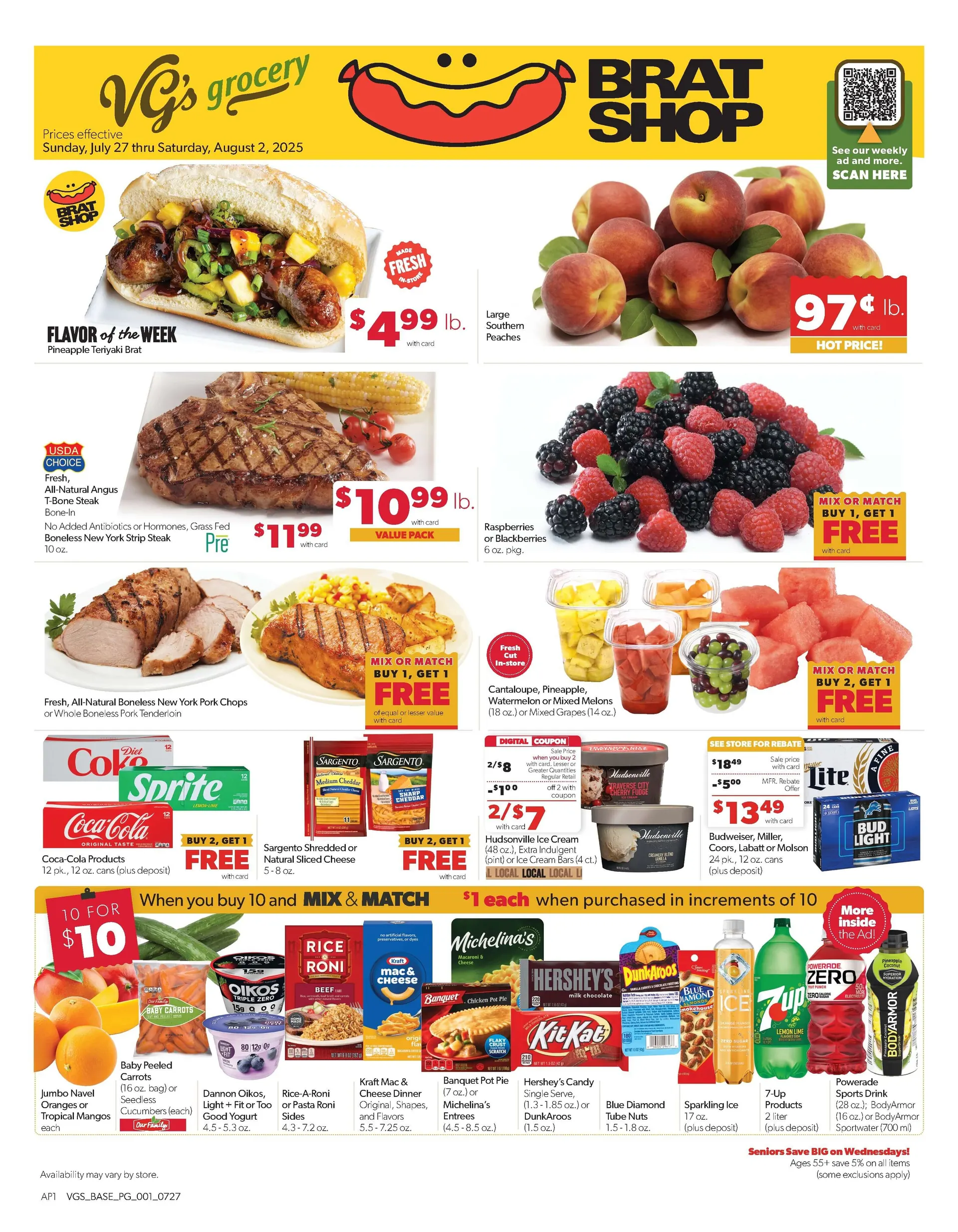 Weekly ad VG's Sales from July 27 to August 2 2025 - Page 1