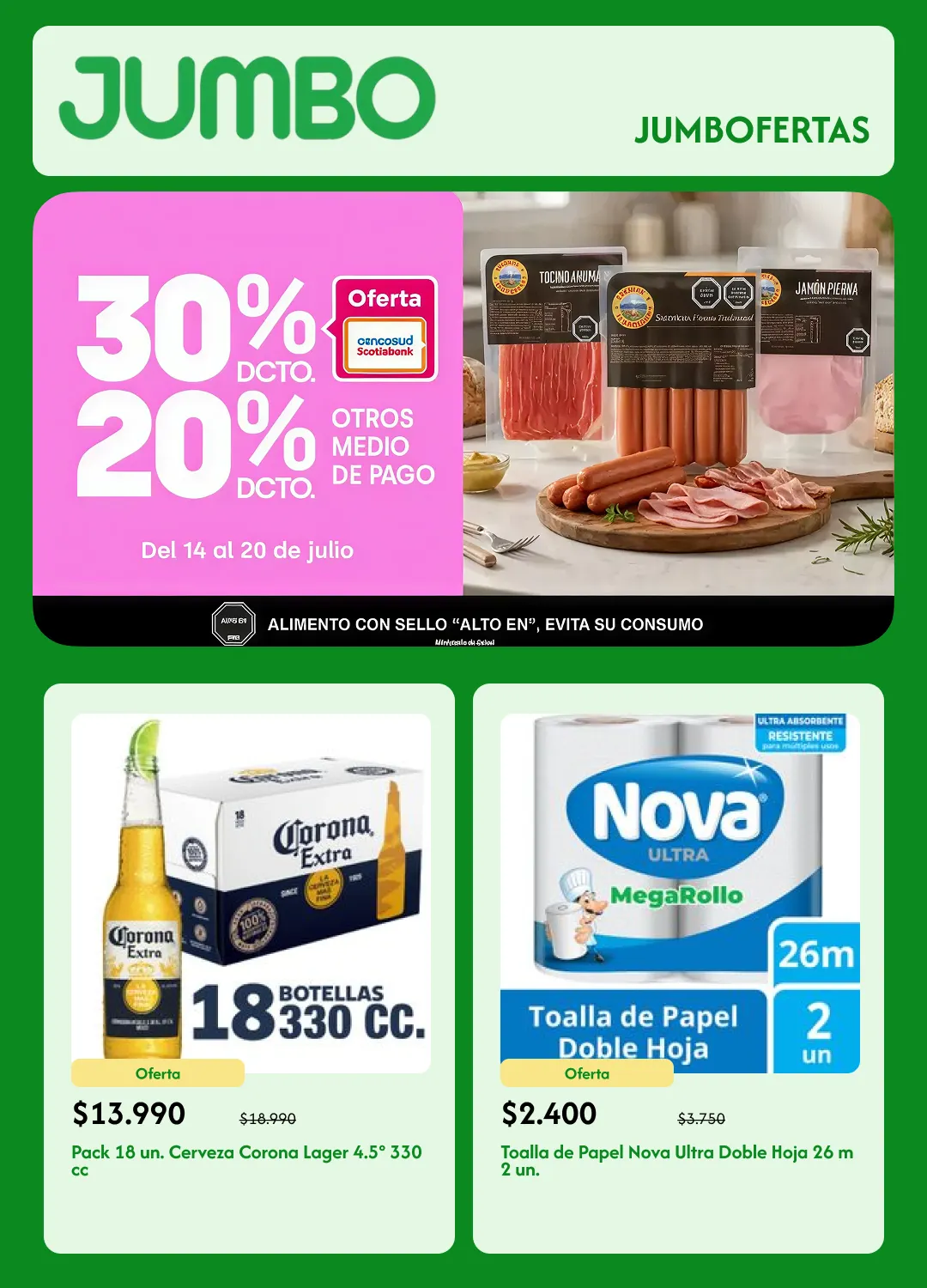 Catálogo de Jumbo Ofertas 14 de julio al 28 de julio 2026 - Página 1