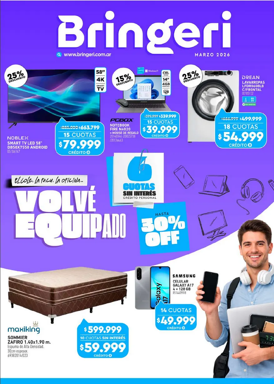 Ofertas de  Ofertas Bringeri  1 de marzo al 31 de marzo 2026 - Página 1 del catálogo
