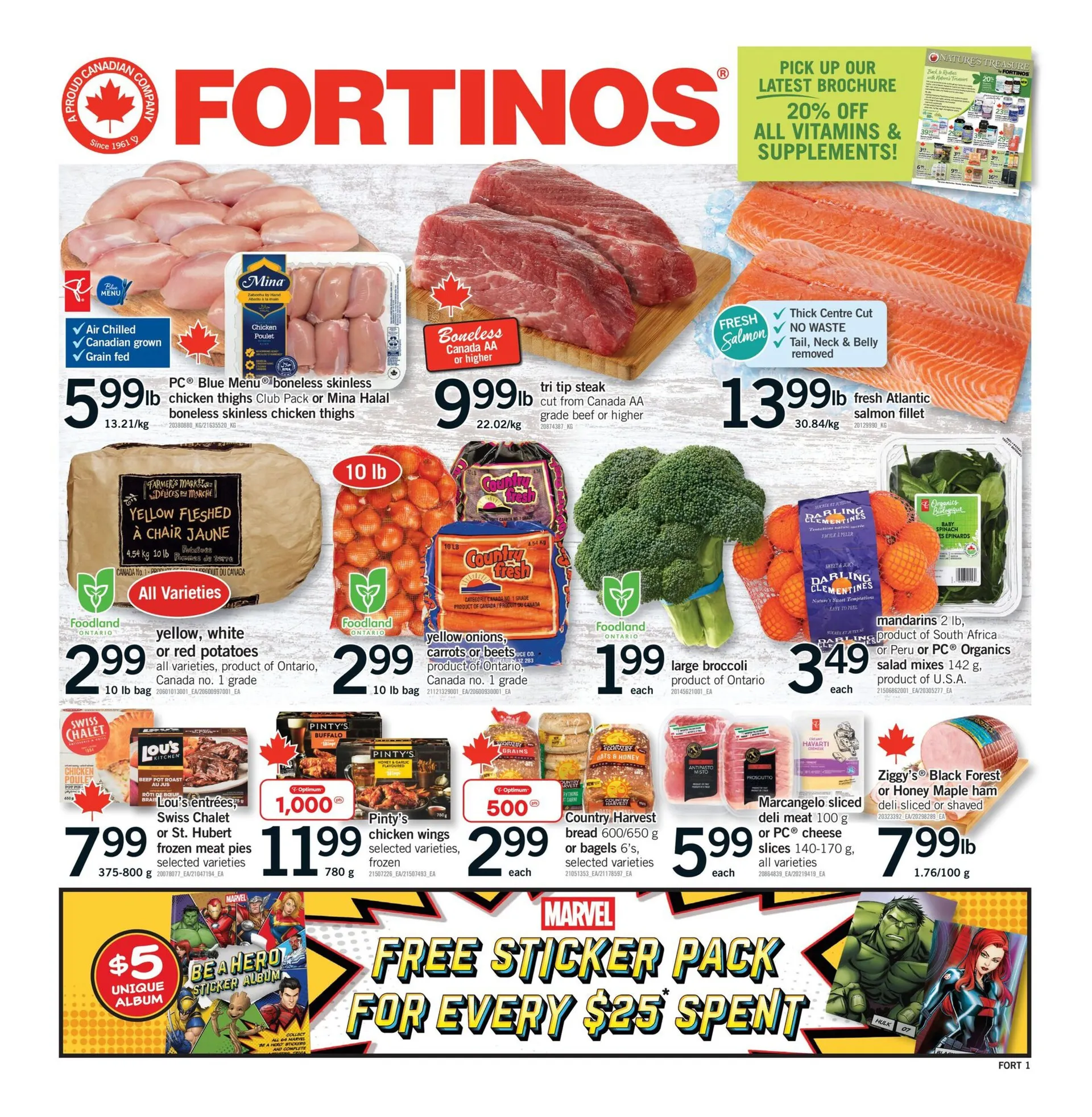 Fortinos flyers from September 4 to September 10 2025 - flyer page 1