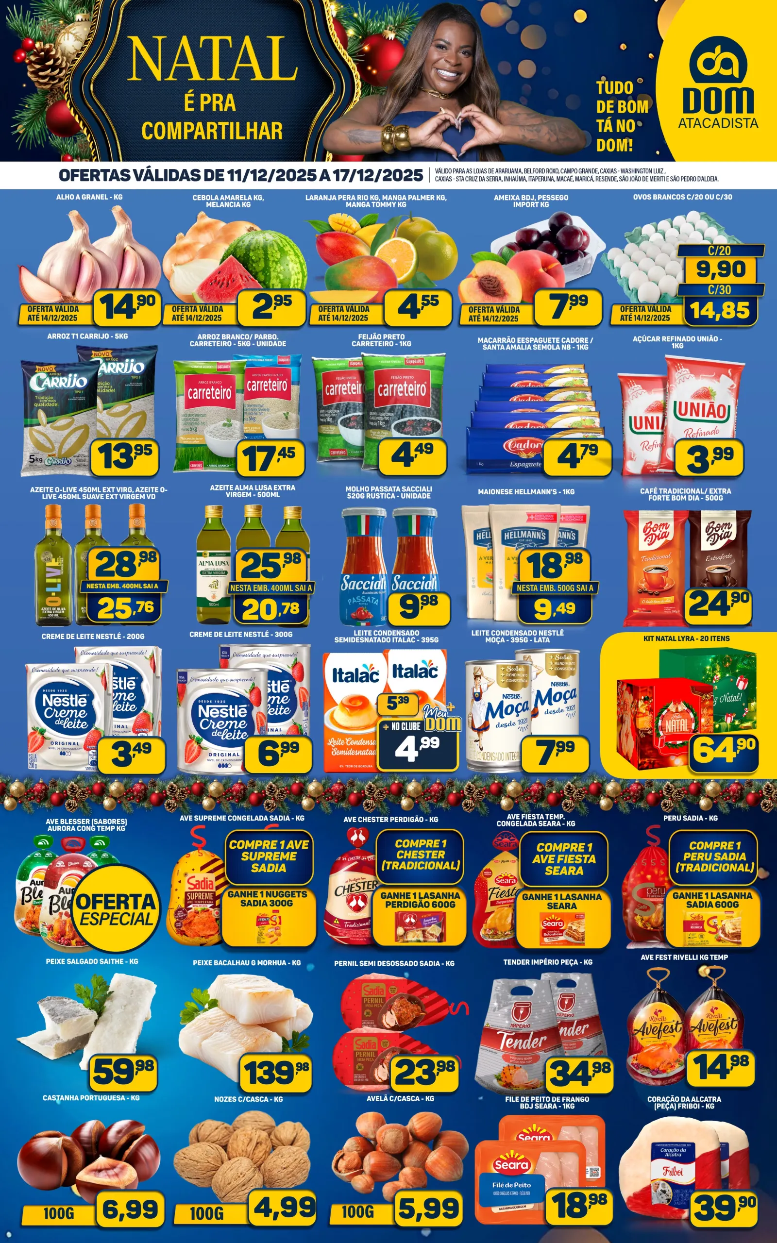 Encarte de Dom Atacadista Ofertas 11 de dezembro até 17 de dezembro 2025 - Pagina 