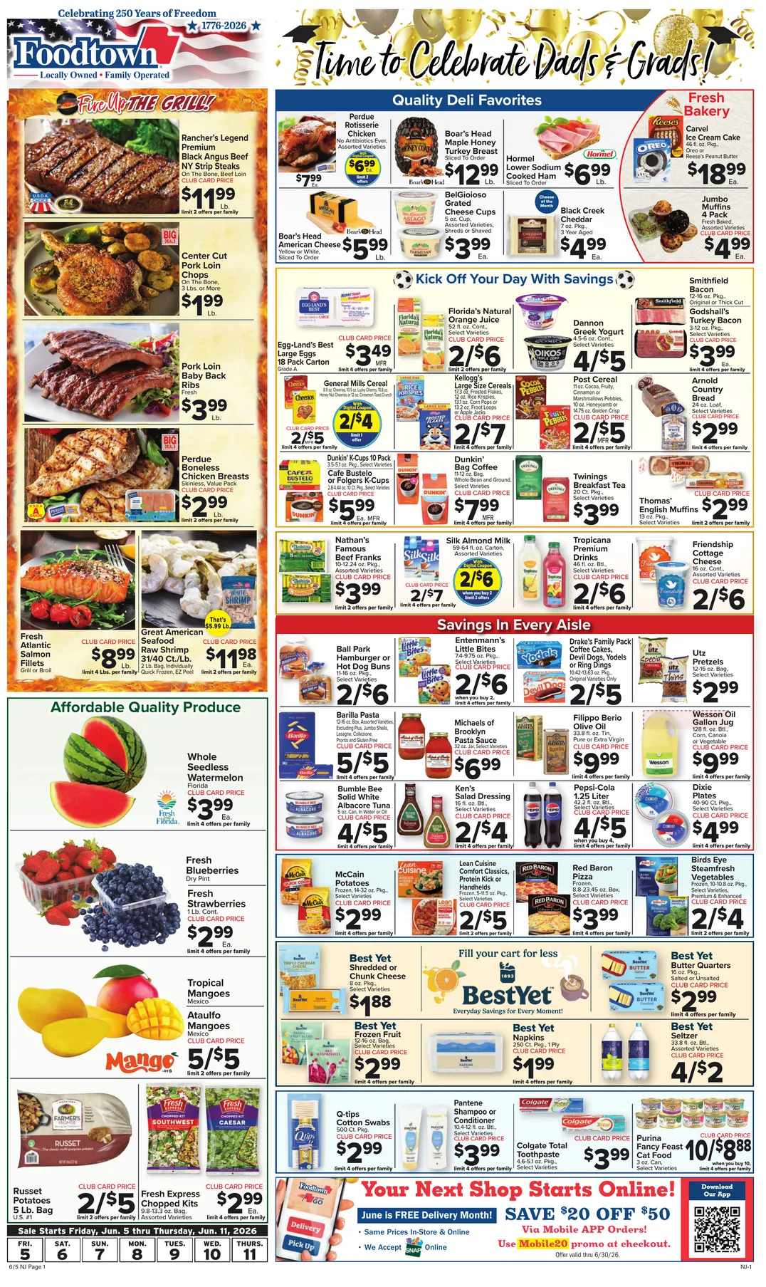 Weekly ad Foodtown Sales from June 5 to June 11 2026 - Page 