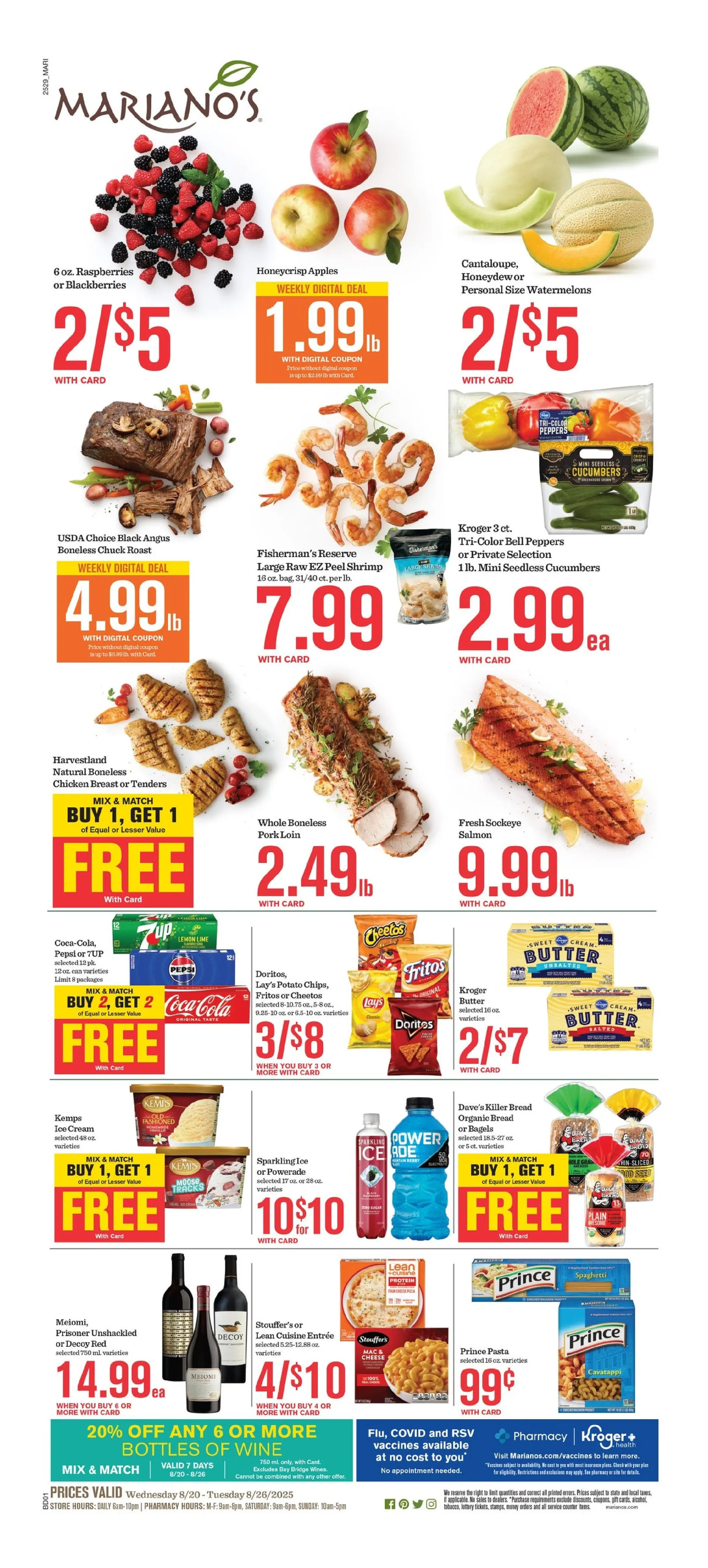 Weekly ad Mariano's Sales from August 20 to August 26 2025 - Page 