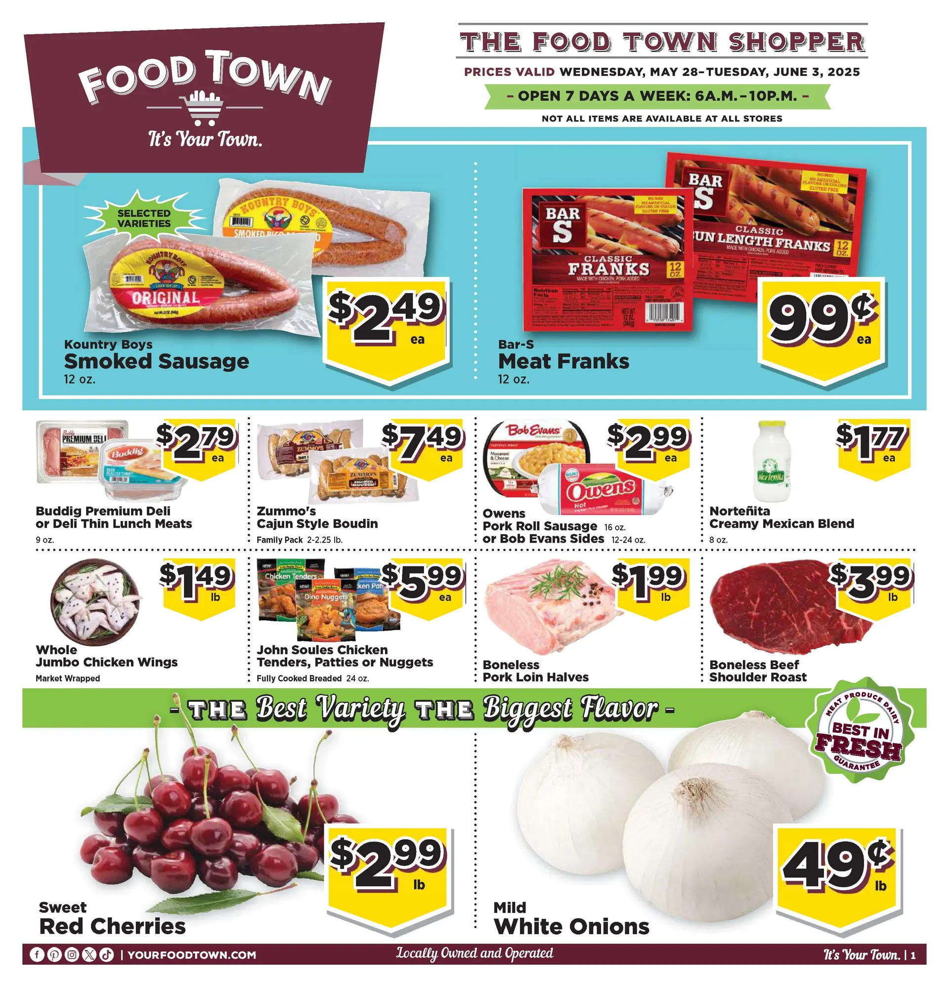 Weekly ad Foodtown Sales from May 28 to June 3 2025 - Page 