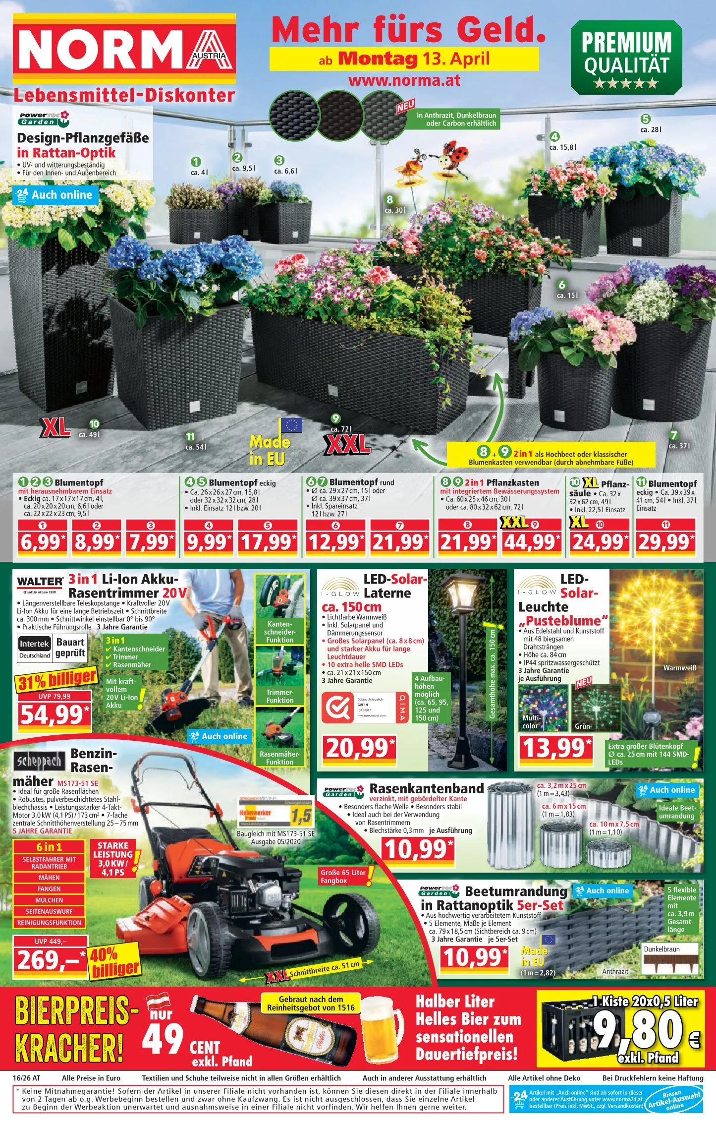 Norma Prospekte  von 8. April bis 13. April 2026 - Flugblätt seite  