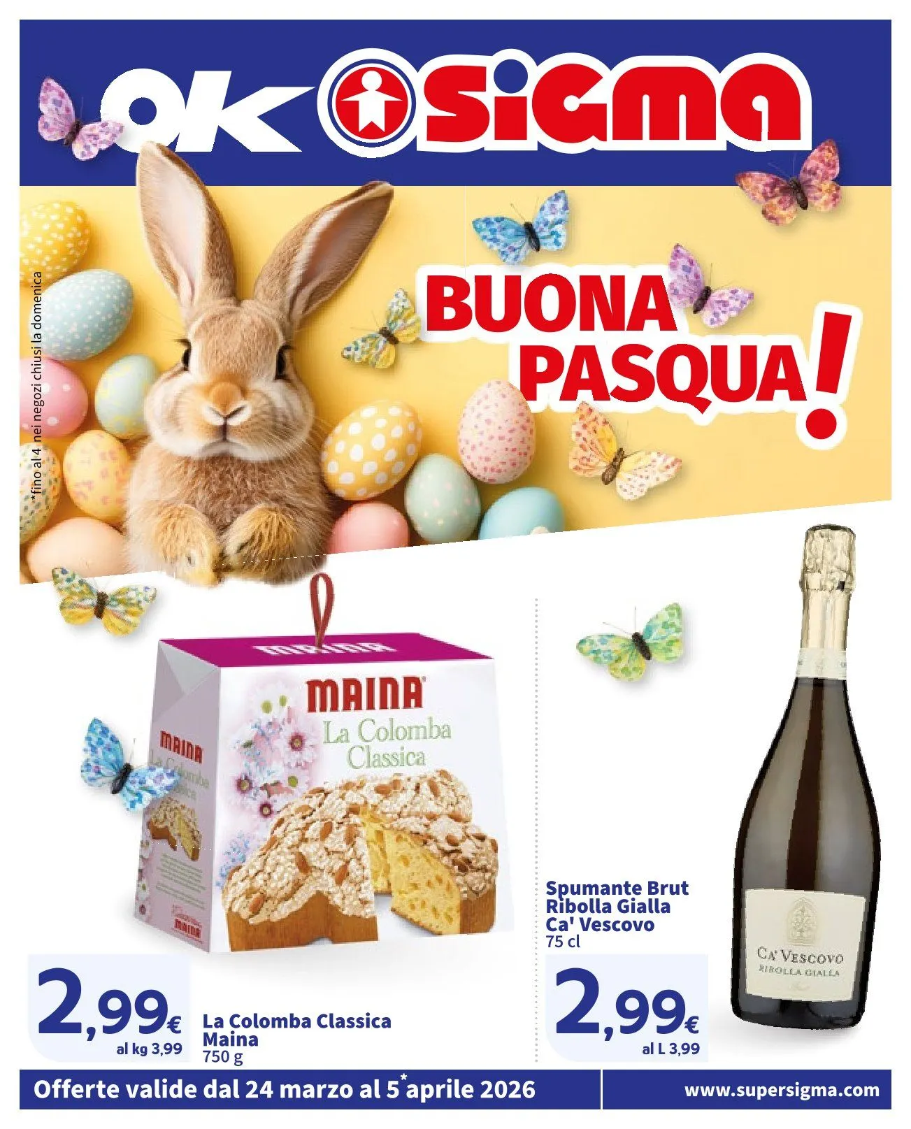 Sigma Volantino da 24 marzo a 5 aprile di 2026 - Pagina del volantino 1