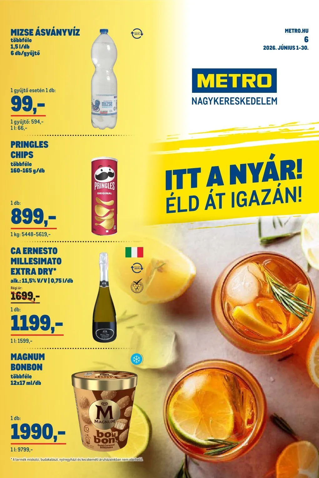 Katalógus Metro legfrissebb ajánlatai június 3.-tól június 30.-ig 2026. - Oldal 1