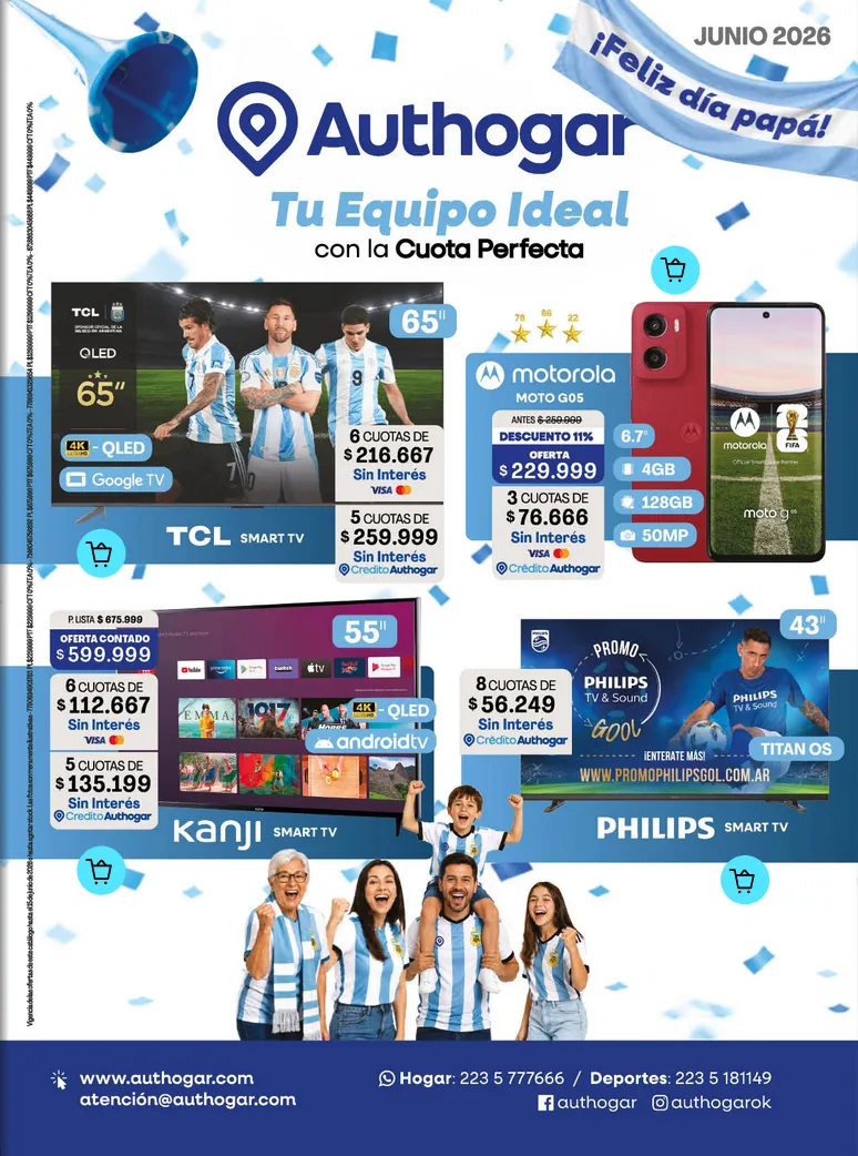 Ofertas de Ofertas Authogar 1 de junio al 30 de junio 2026 - Página 1 del catálogo