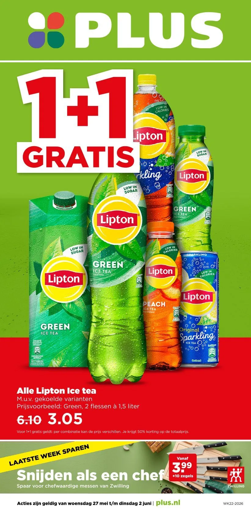 Plus folders van 2 juni tot 9 juni 2026 - Folder pagina 1