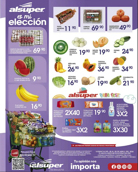 Catálogo de Alsuper Ofertas 29 de abril al 30 de abril 2026 - Pagina 1