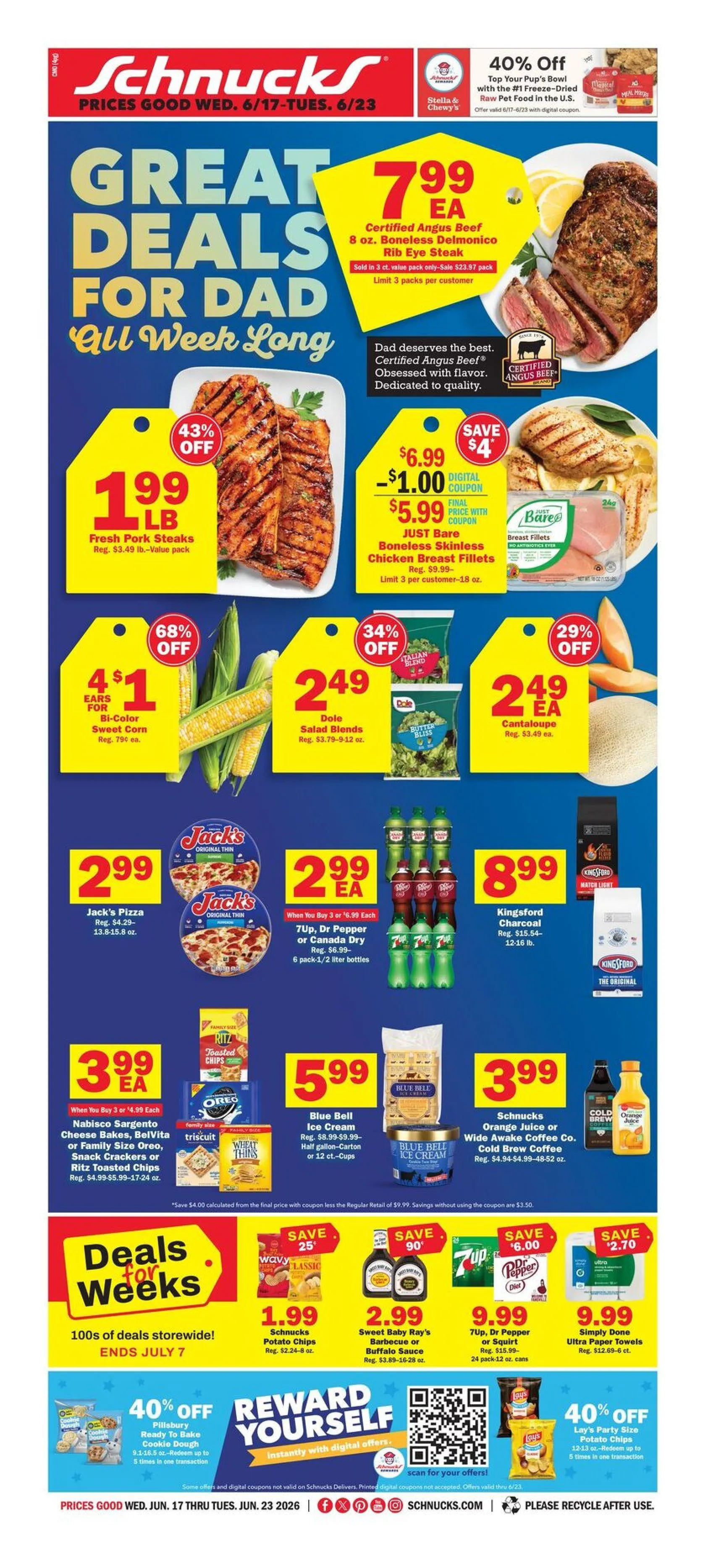 Weekly ad Schnucks Sales from June 17 to June 23 2026 - Page 1