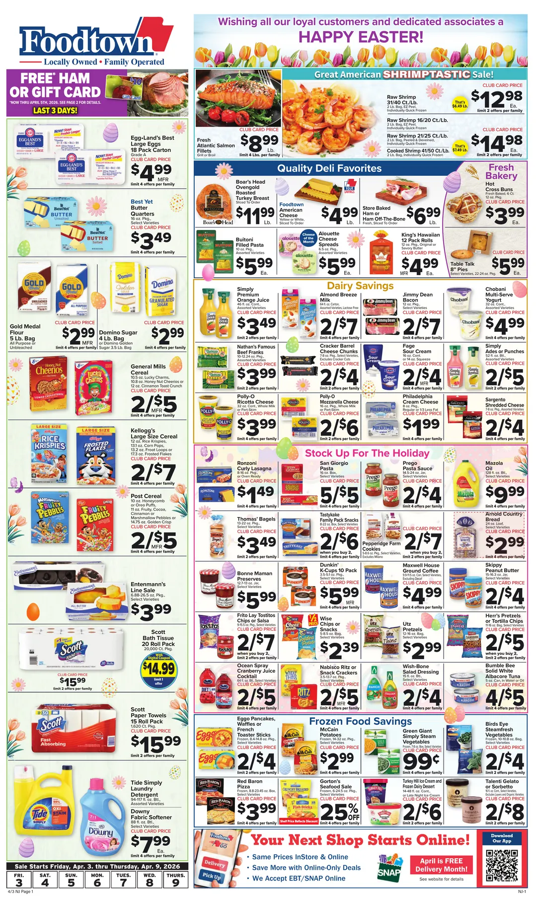 Weekly ad Foodtown Sales from April 3 to April 9 2026 - Page 