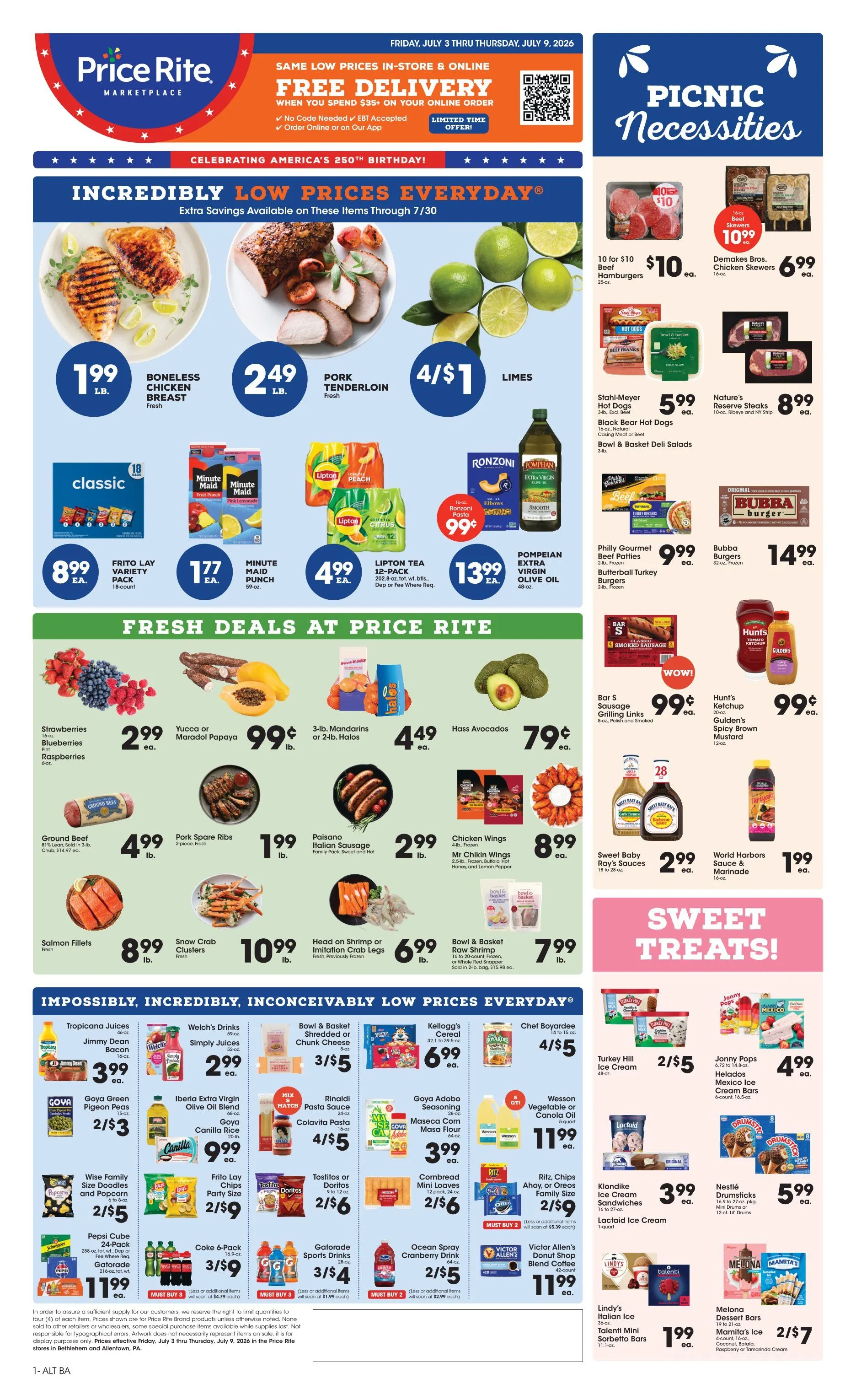 Weekly ad Price Rite Sales from July 3 to July 9 2026 - Page 