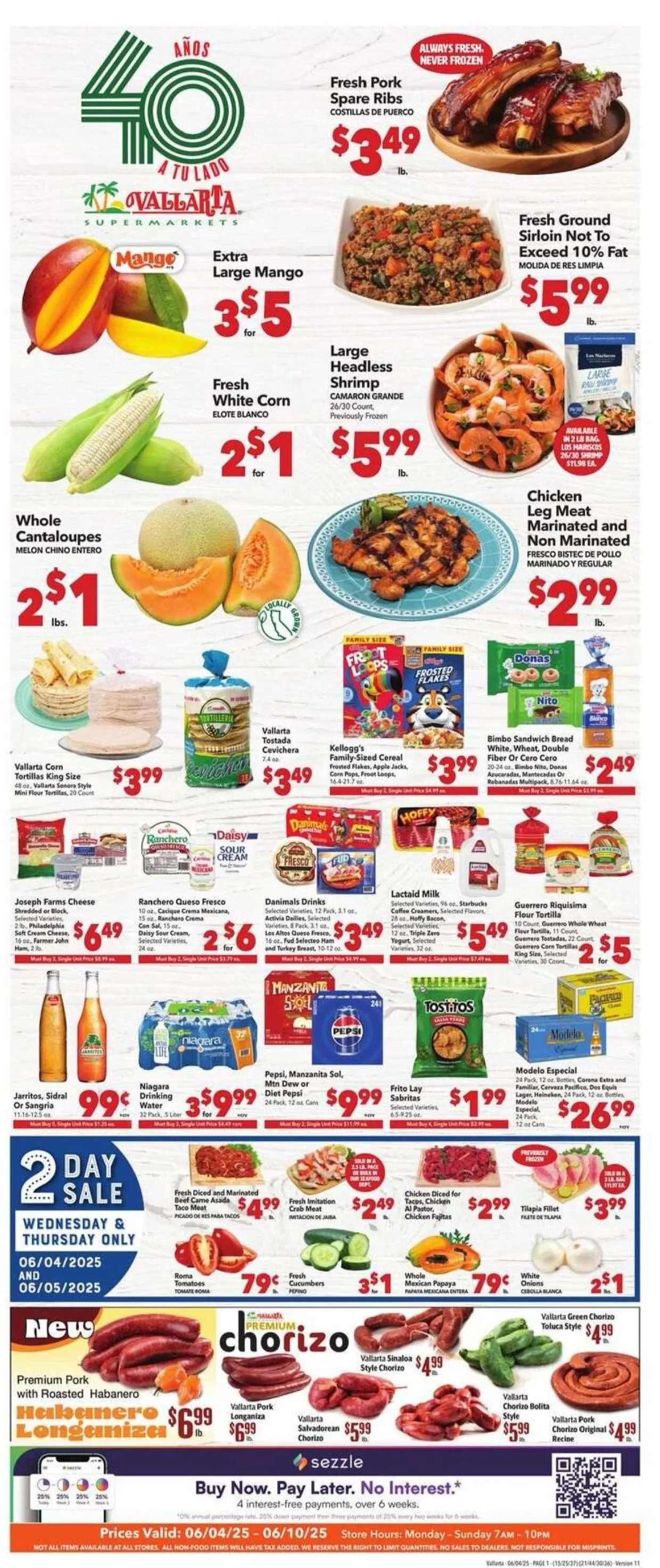 Weekly ad Vallarta Deals from June 4 to June 10 2025 - Page 