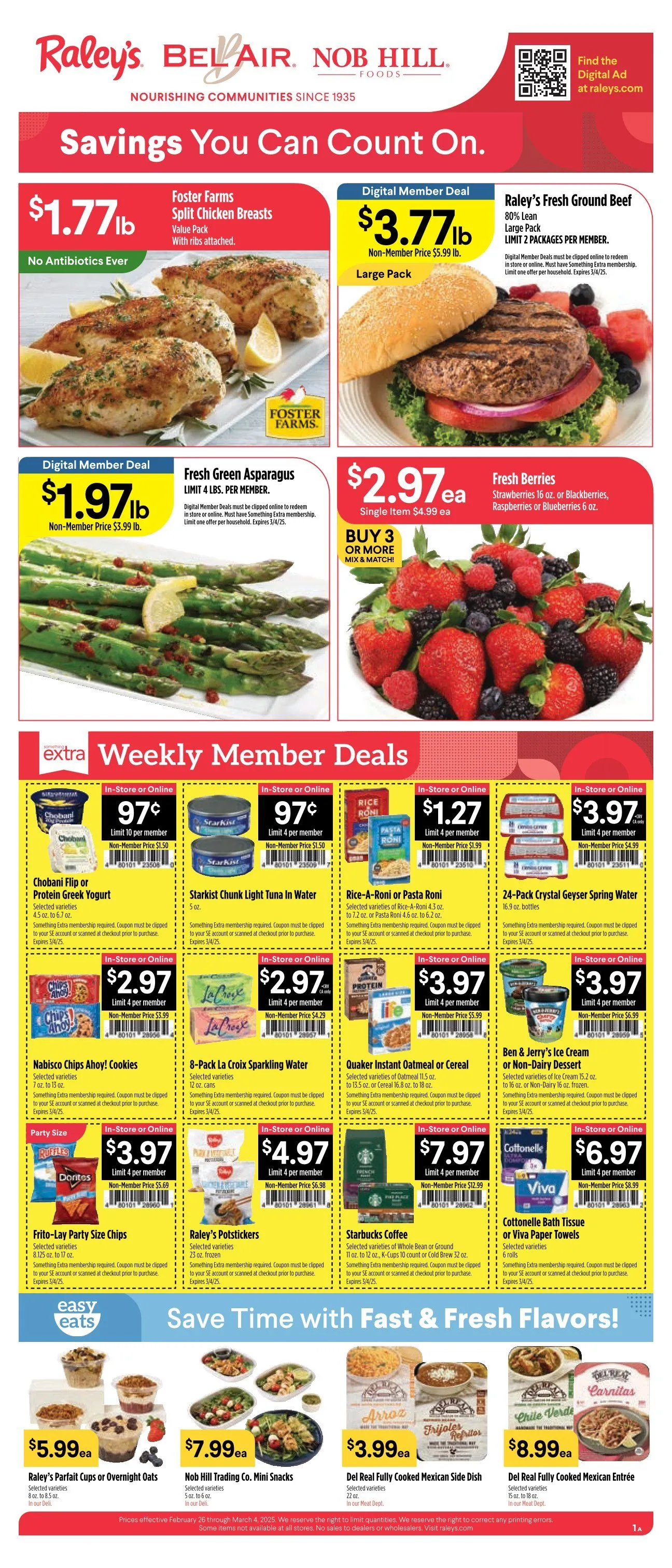 Weekly ad Raley's Deals from February 26 to March 4 2025 - Page 