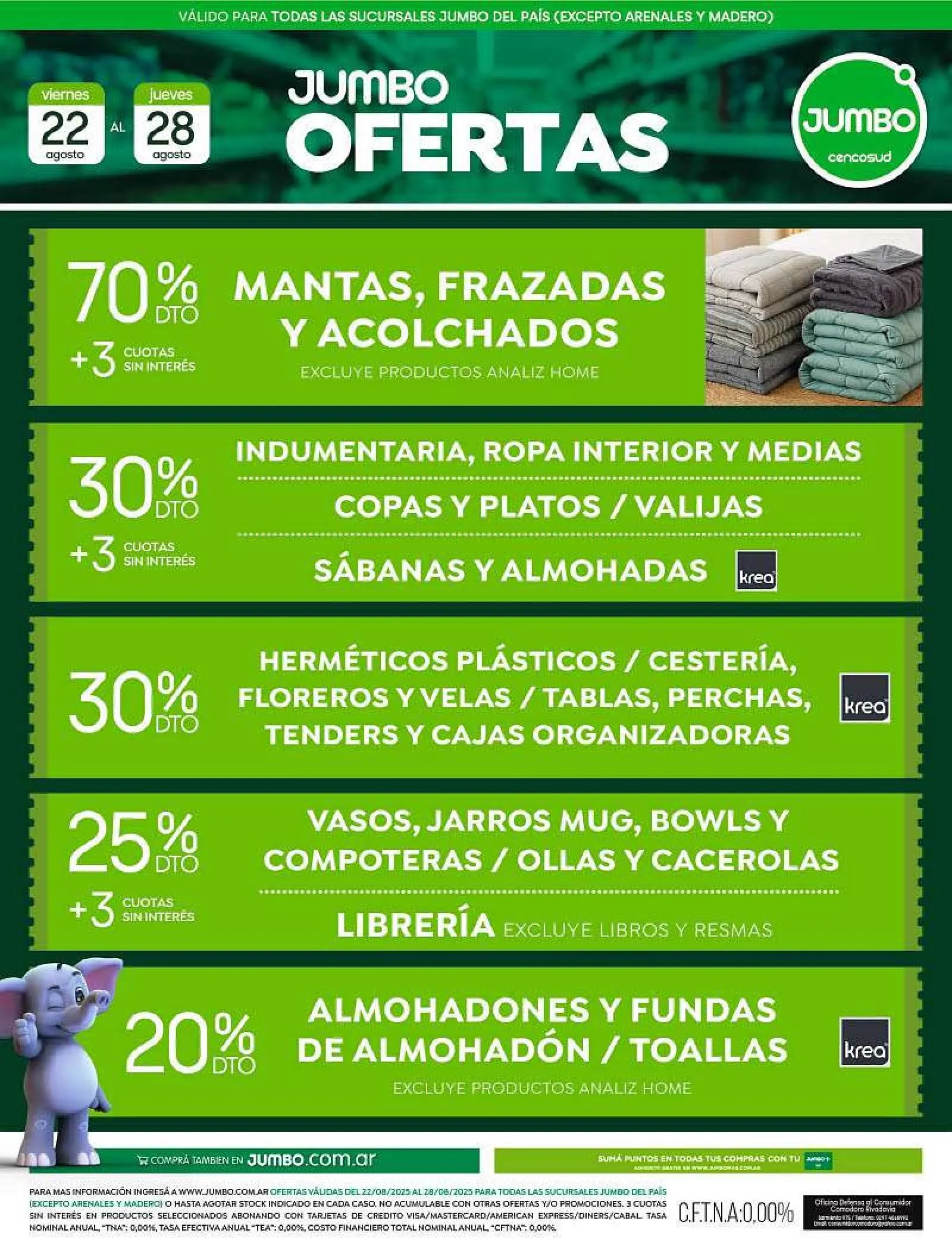 Ofertas de Jumbo Ofertas 22 de agosto al 28 de agosto 2025 - Página 1 del catálogo